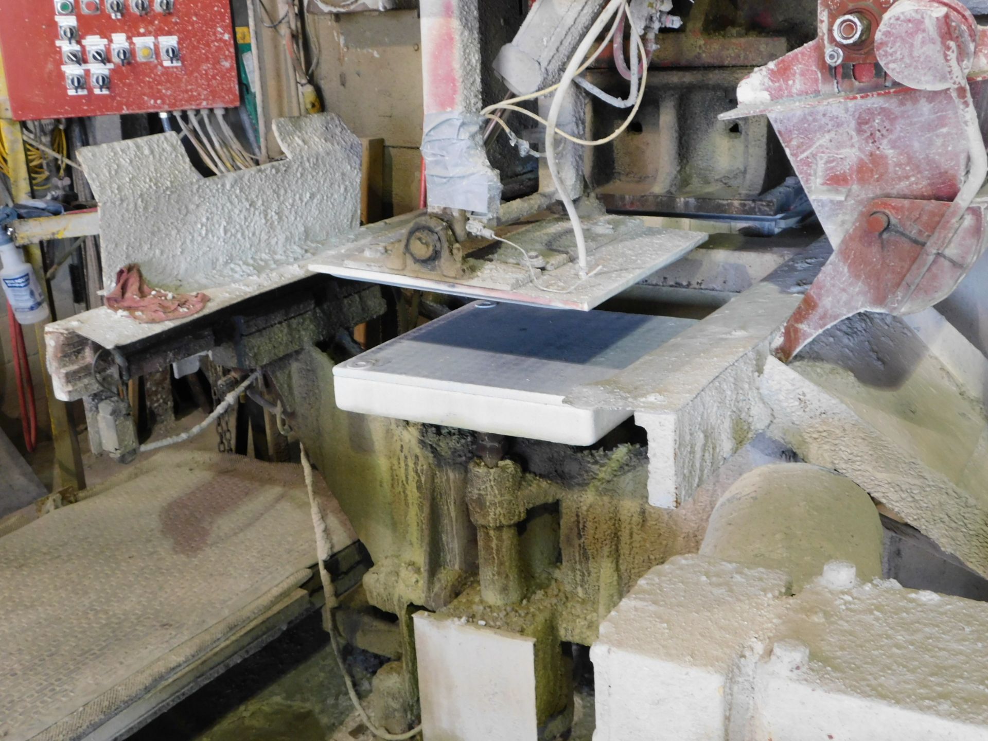 Fielding 100-Ton Hydraulic Press with Fielding Concrete Mixer, Bins, Conveyors, and Silo - Image 2 of 27