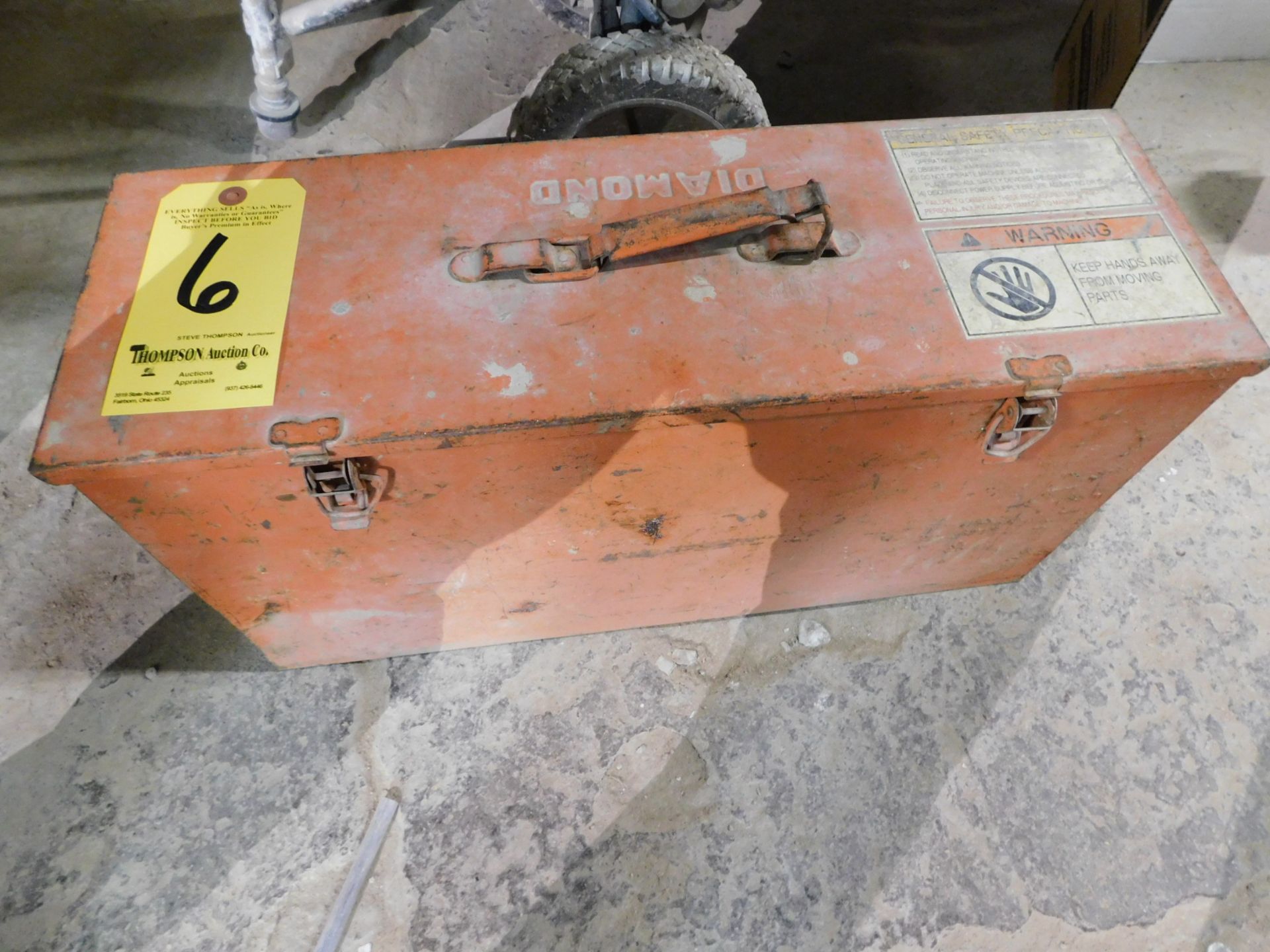 Benner-Newman Model DC-25X Portable Rebar Cutter with Case - Image 6 of 6