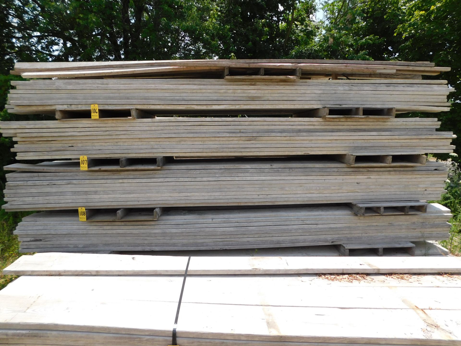 Approximately (40) Scaffolding Planks, 16' L x 9" W