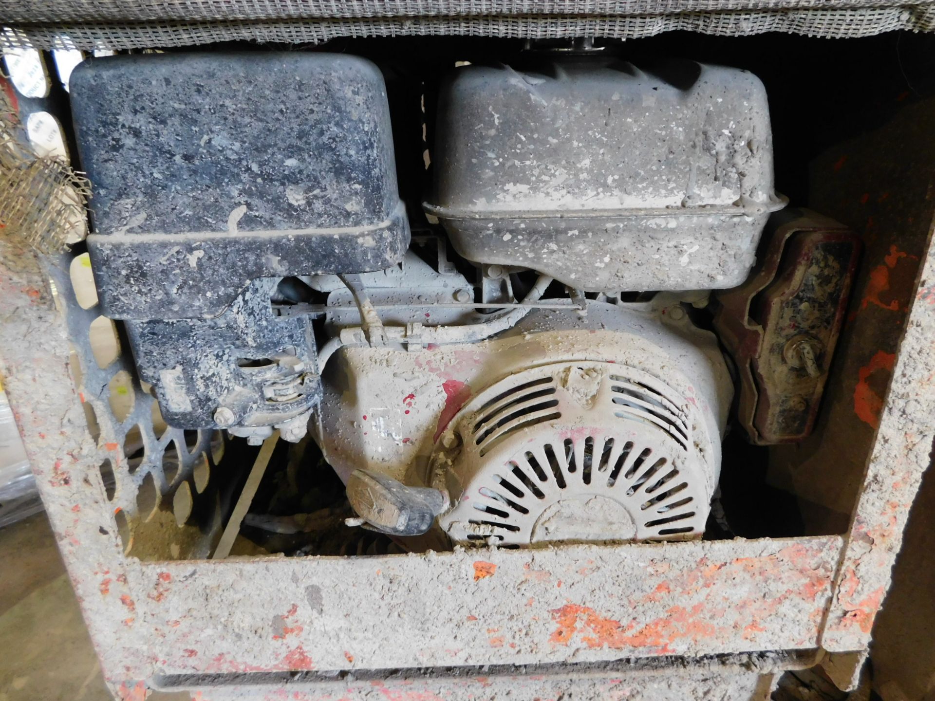 EZG Mfg. Model MH 12 "Mud Hog" Gas-Powered Mortar Mixer, SN MH12D08806, Honda Gas Engine, - Image 7 of 7