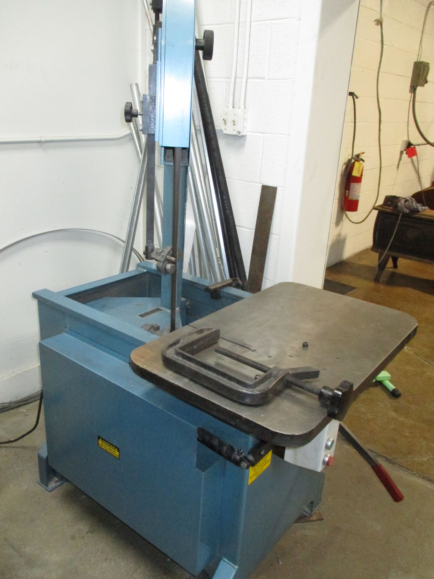 Roll-In Model EF1459 Universal Band Saw, 1" Blade, s/n 14095EF, New 2015, 110/1/60 AC, Loading $50 - Image 2 of 3