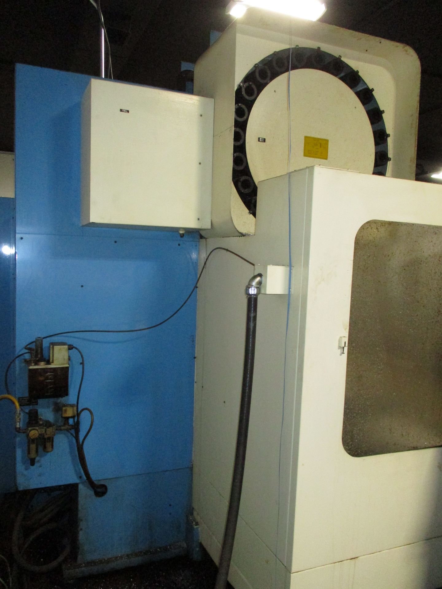 YCM Supermax Model Rebel Max-3 CNC Vertical Machining Center, 612448, Fanuc 0M CNC Control, 40 - Image 5 of 7