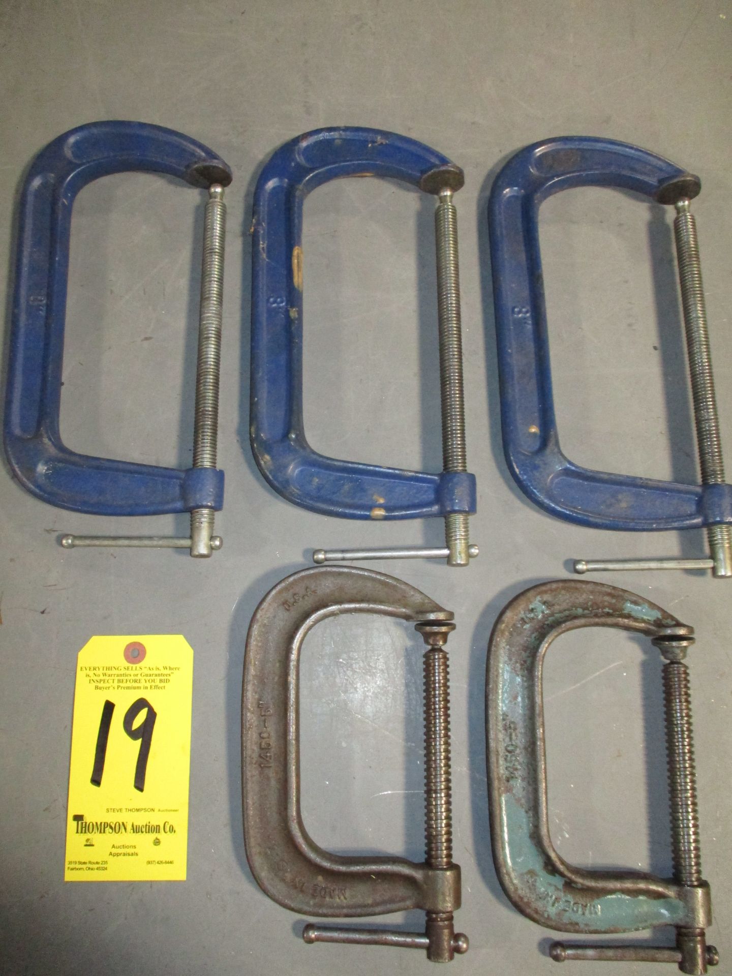 (5) C-Clamps