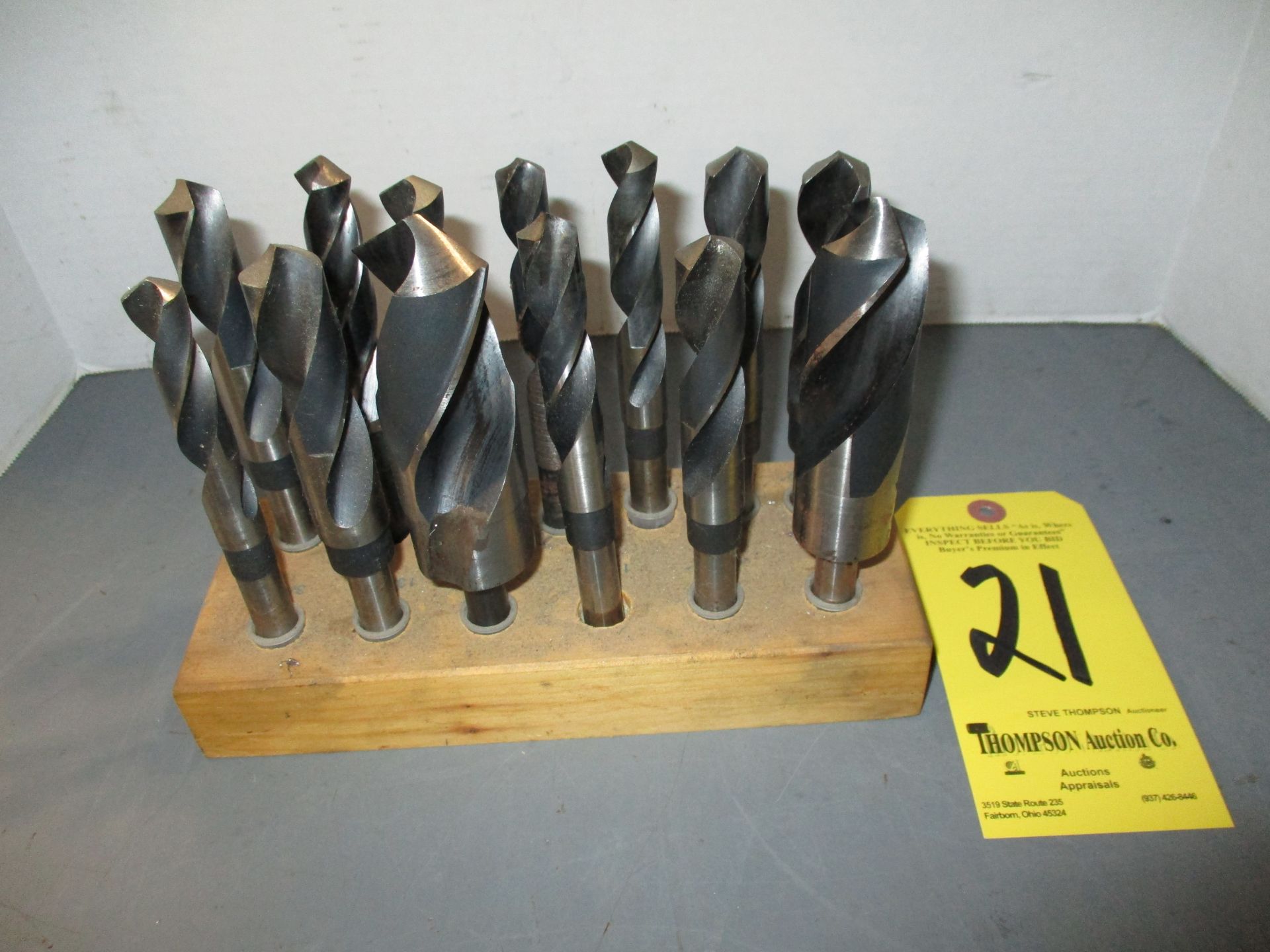 1/2" Straight Shank Drill Bit Set