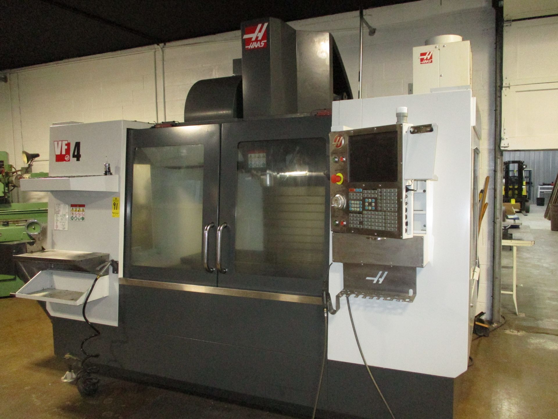 Haas Model VF-4 CNC Vertical Machining Center, s/n 1130527, New 2014, Haas CNC Control, 40 Taper, 24 - Image 2 of 12