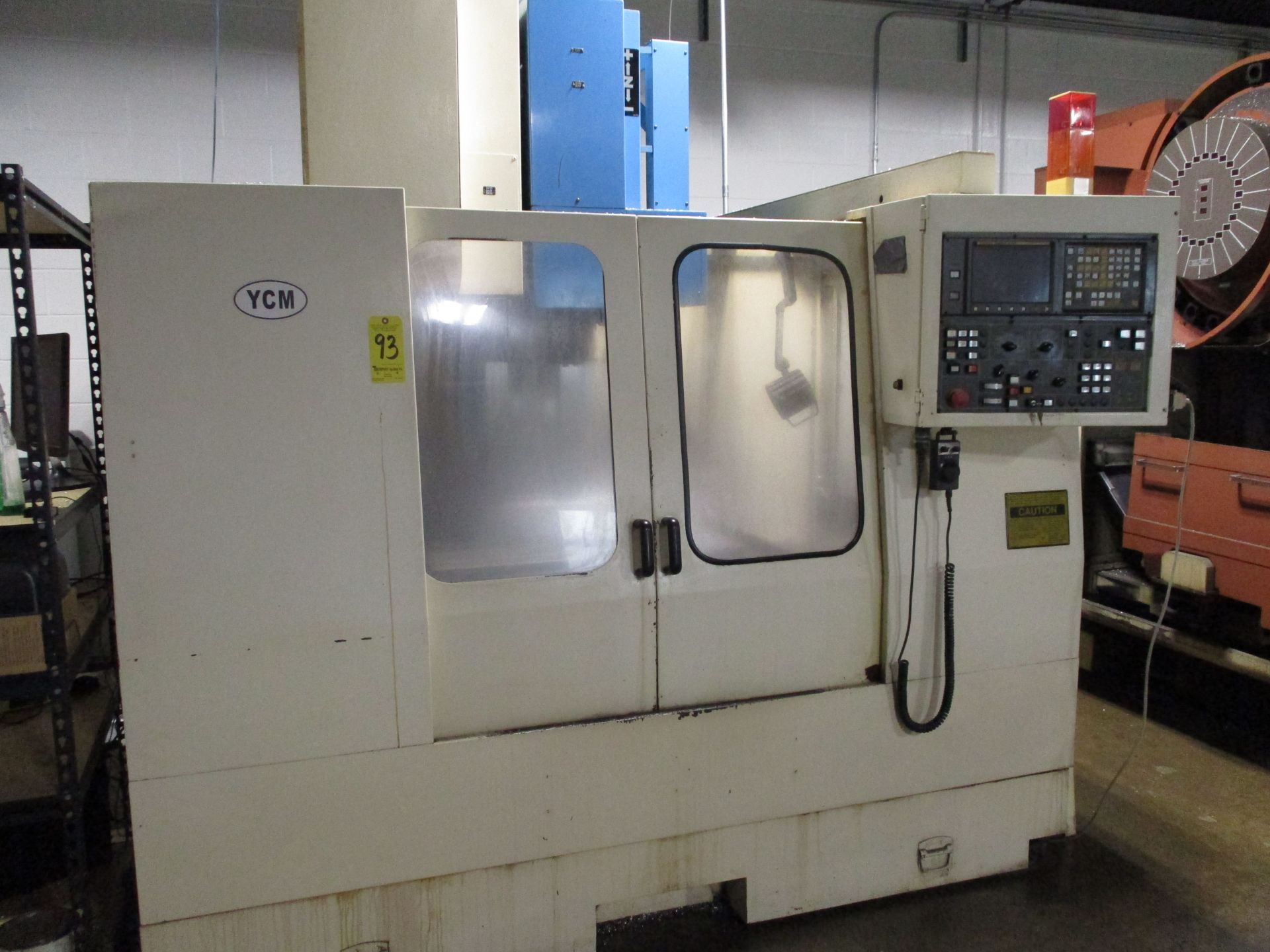 YCM Supermax Model Rebel Max-3 CNC Vertical Machining Center, 612448, Fanuc 0M CNC Control, 40