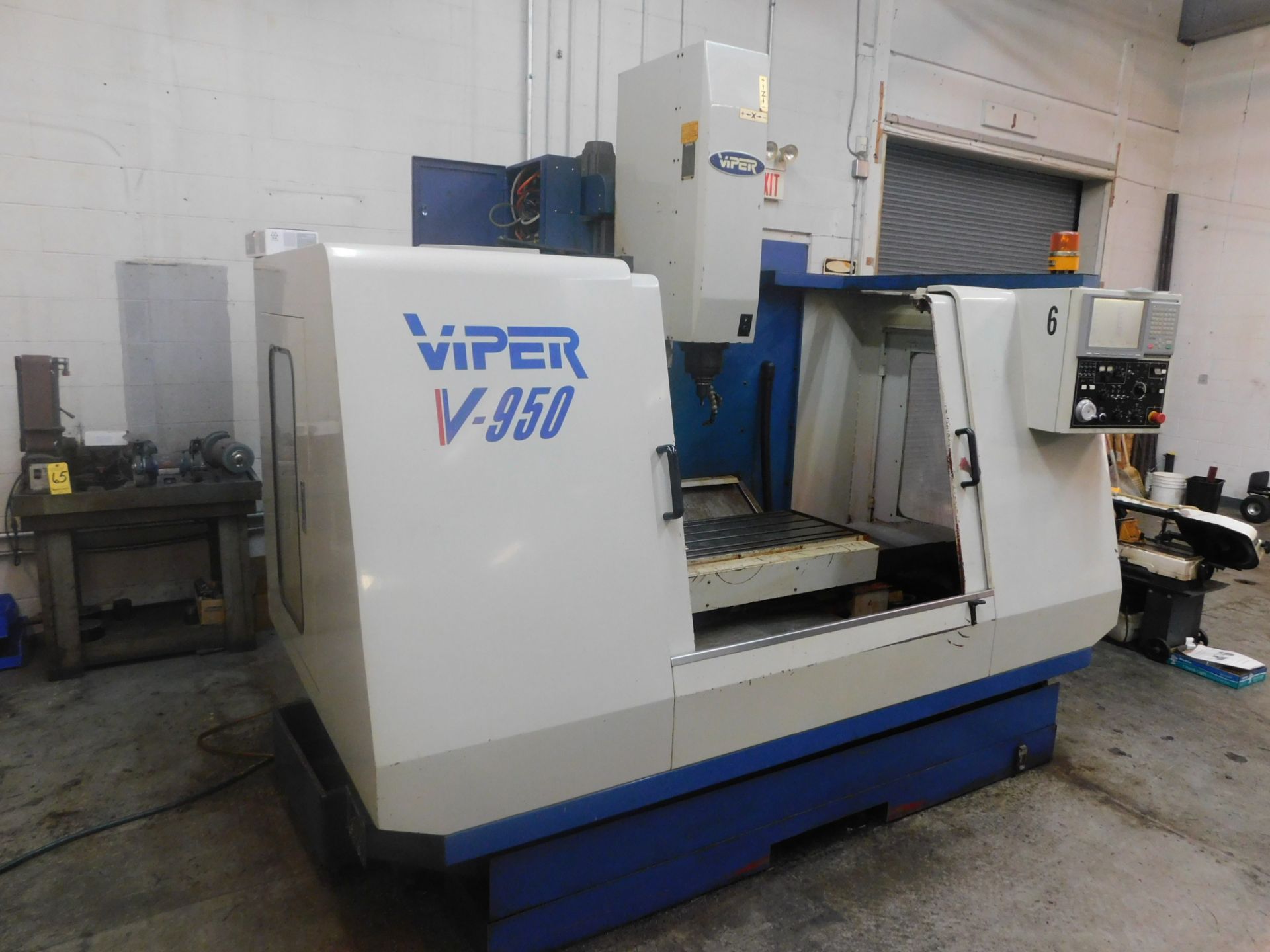 Mighty Viper Model V-950 Vertical Machining Center, SN 002167, New in 1999 with Mitsubishi Meldas 64 - Image 2 of 17