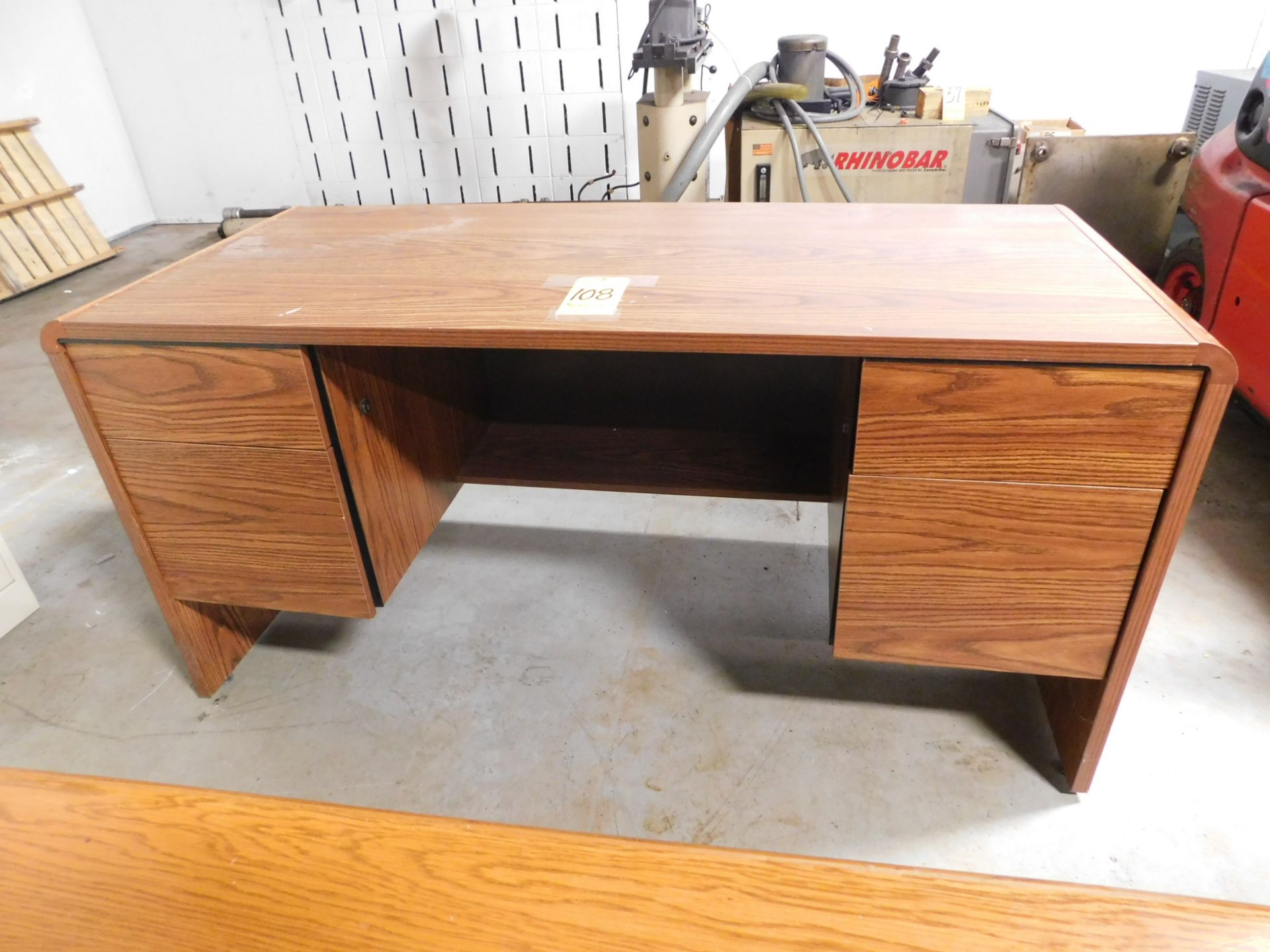 Double Pedestal Desk