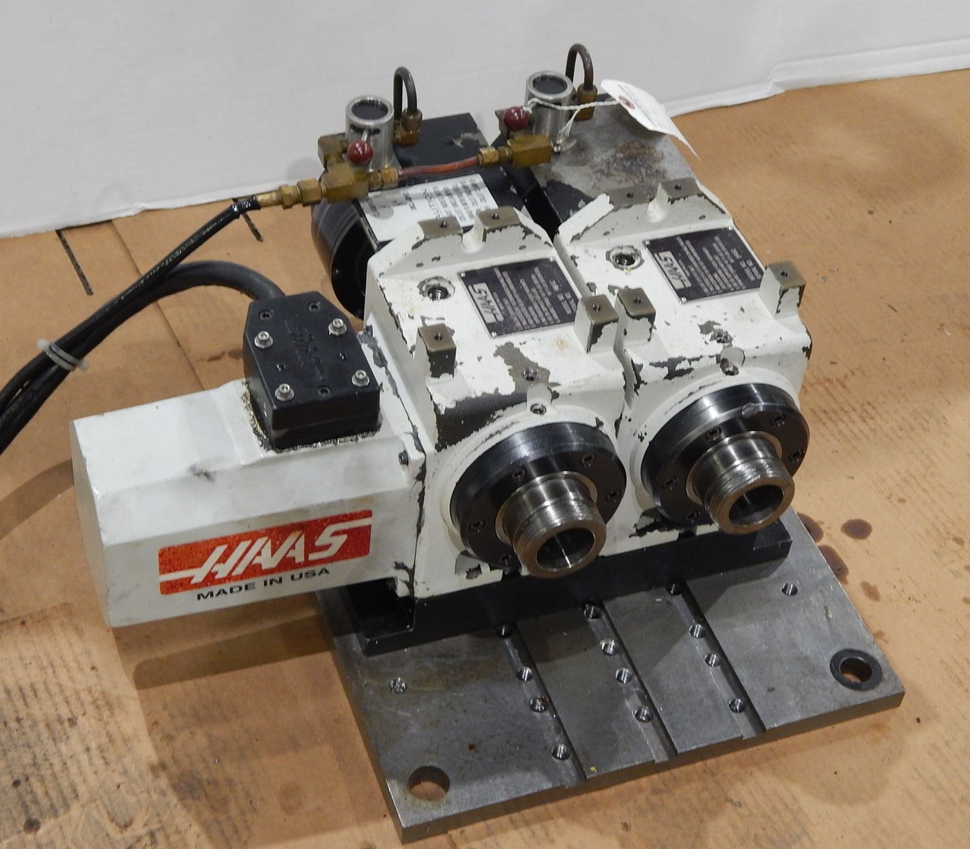 Haas HA5C-2 CNC Indexer, s/n 700204B, (2) 5C Programmable Spindles - Image 2 of 5