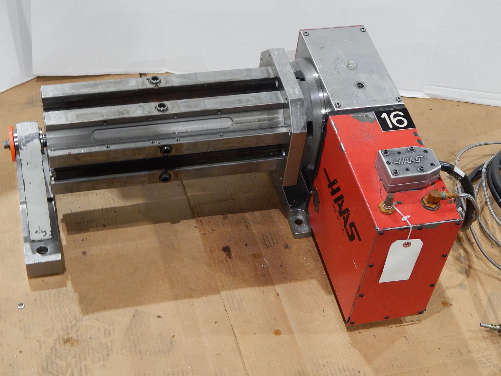 Haas HRT-210 CNC Indexer, s/n 211609, 8" Diameter, with Tombstone and Tailstock