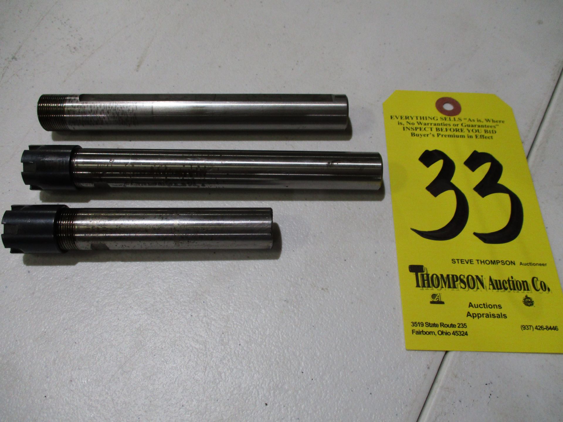 (2) Rego-Fix Straight Shank ER16 Collet Holders