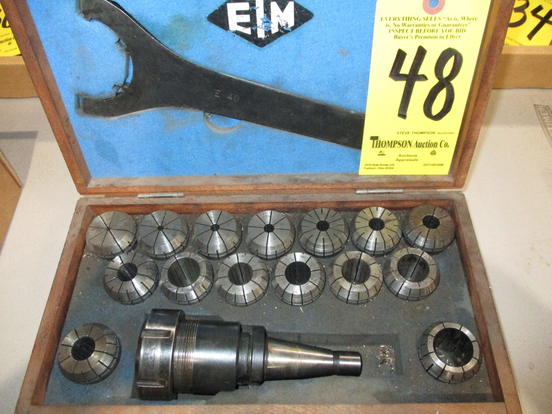 ETM 30 Taper Collet Holder with ER40 Collets