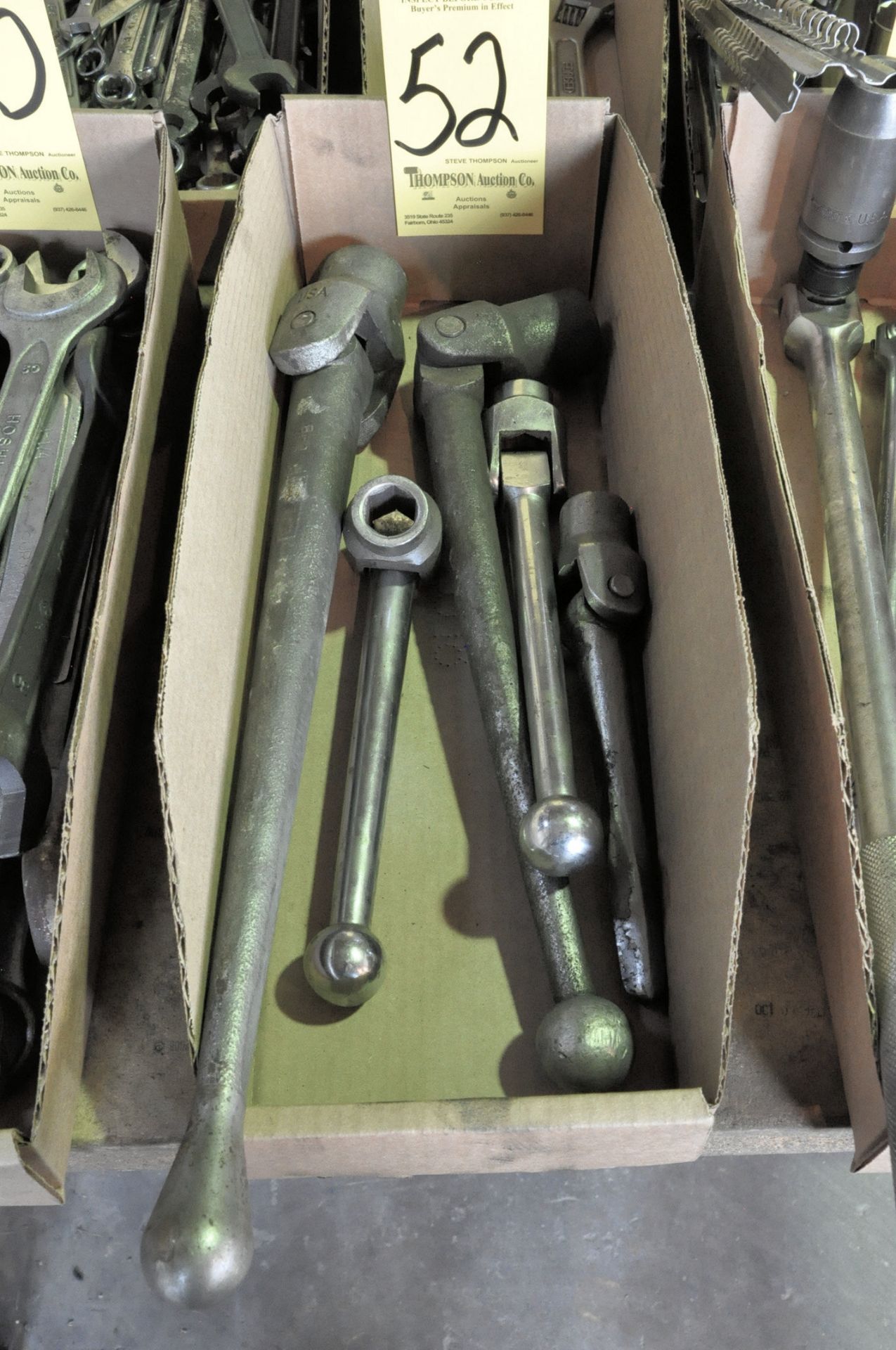 Lot-Machine Vise Handles in (1) Box