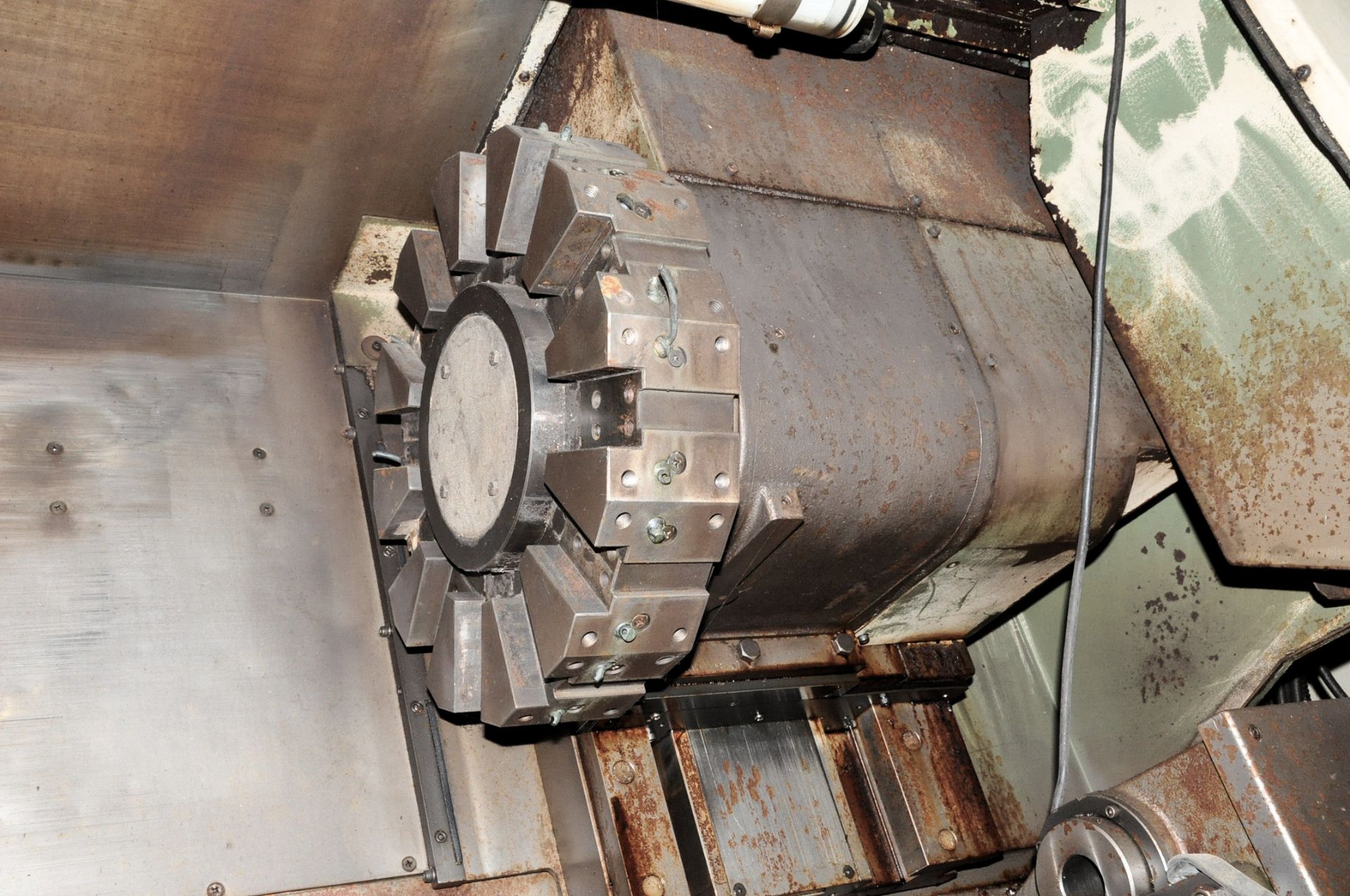 Okuma & Howa Model ACT-4X CNC Turning Center, S/n 12022, Fanuc O-TT CNC Control, No Chuck, 8 Tool - Image 3 of 6