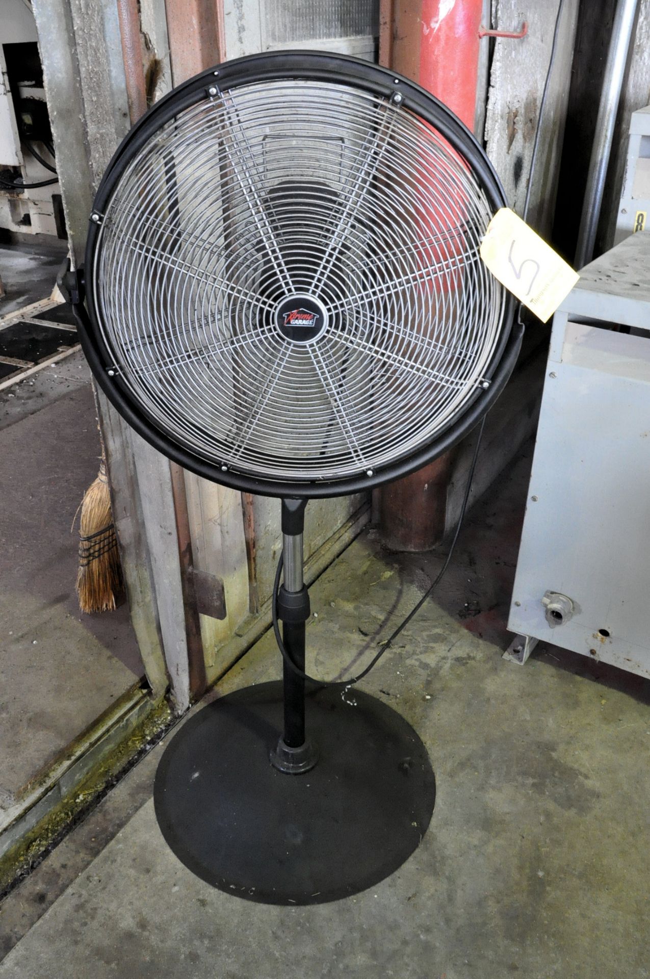 Lot-(2) 30" and (1) 18" Pedestal Shop Fans - Image 3 of 3