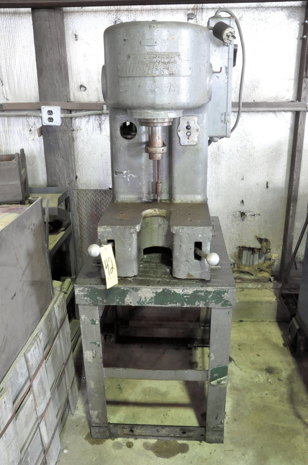 Denison Hydraulic Multipress, S/n N/a, with Steel Stand, 3-PH,