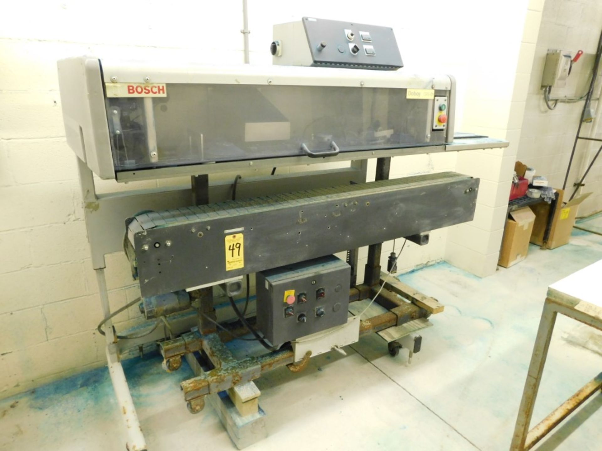 Bosch Doboy Model CBS-D Industrial High Speed Continuous Band Sealer, s/n 06-2649, 220/1/60 AC