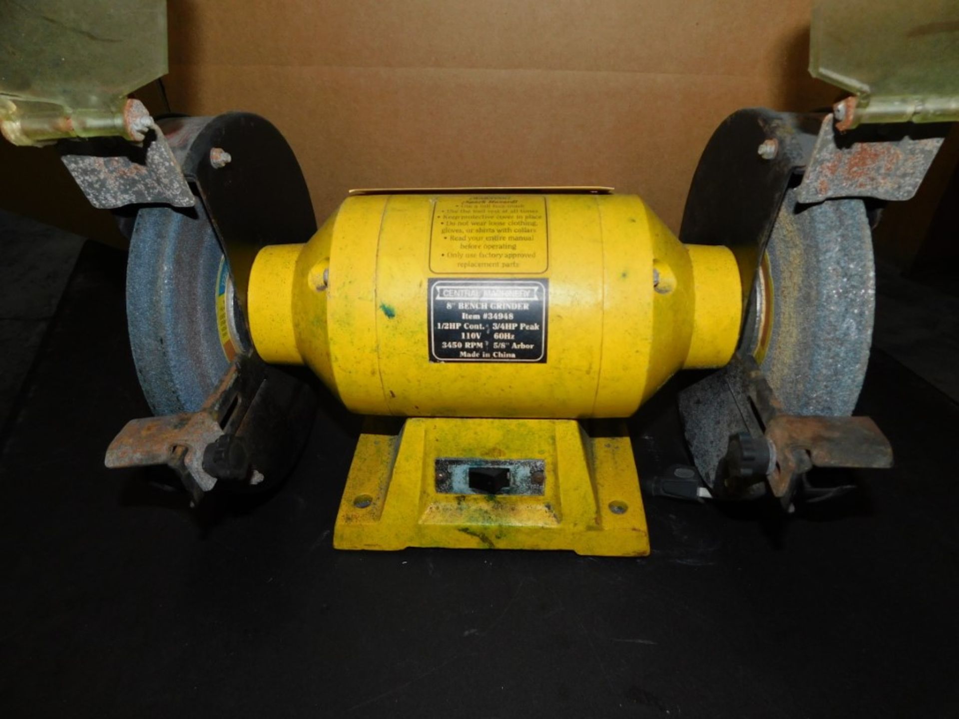 Central Machiery 8" Double End Bench Grinder