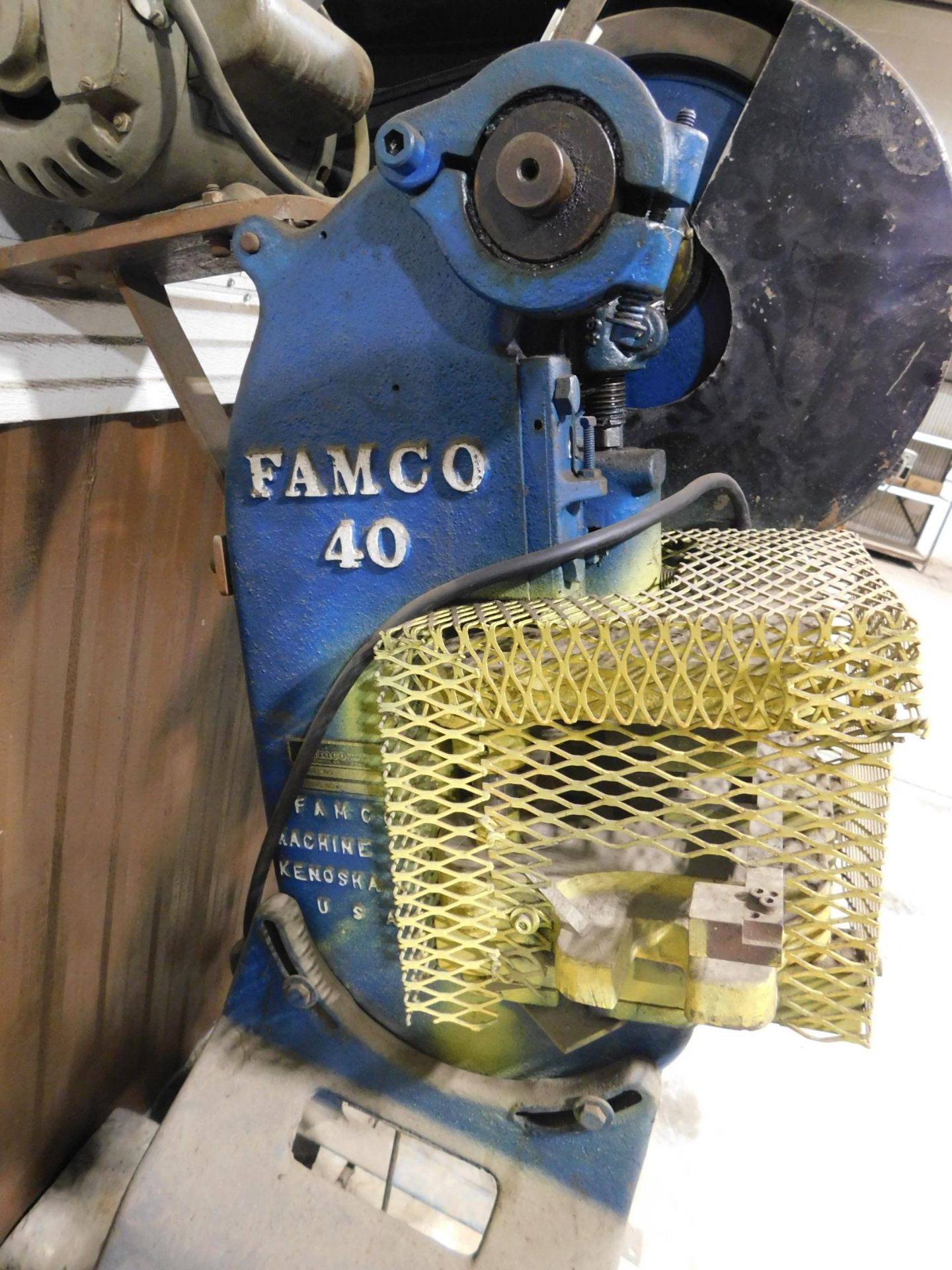 Famco Model 40 Punch Press, SN P-M6UVP56 - Image 2 of 6