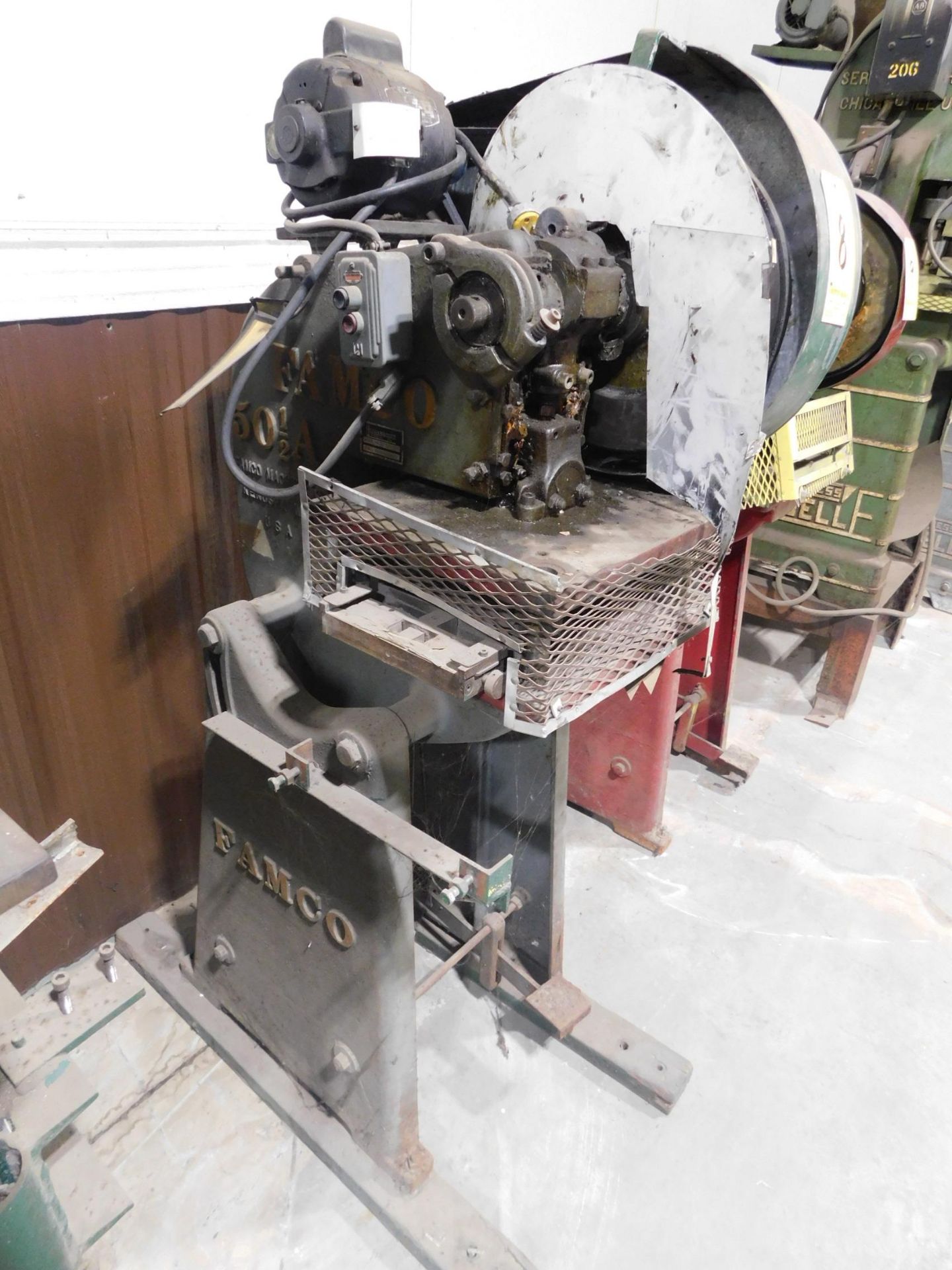 Famco Model 50 1/2A Punch Press, SN P-D7UUU61