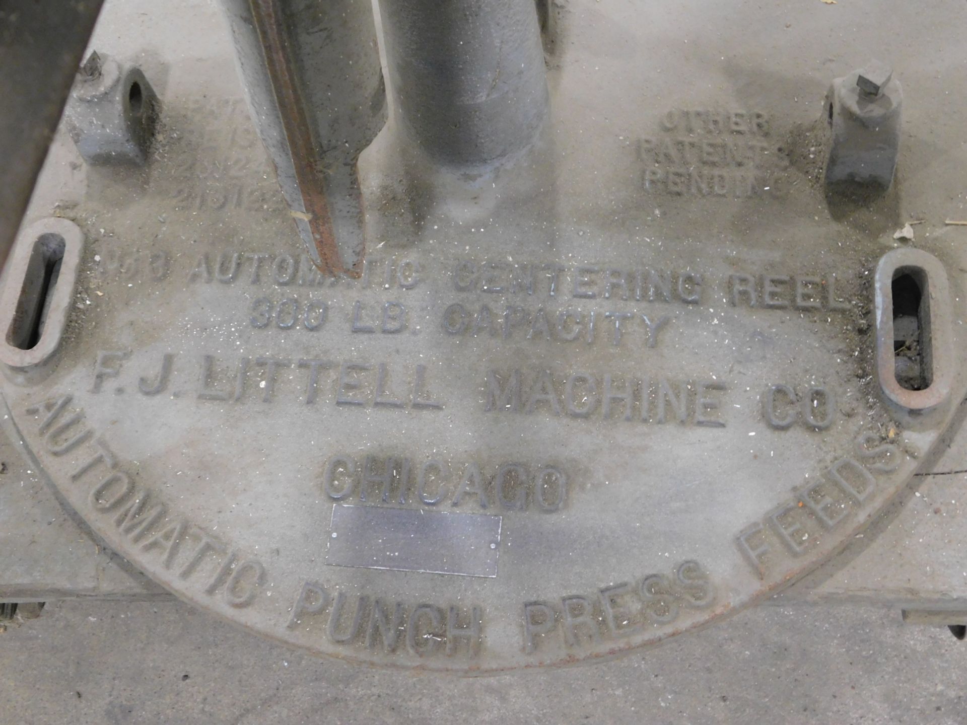 Littell Decoiler, 300 lb. Cap. - Image 4 of 4