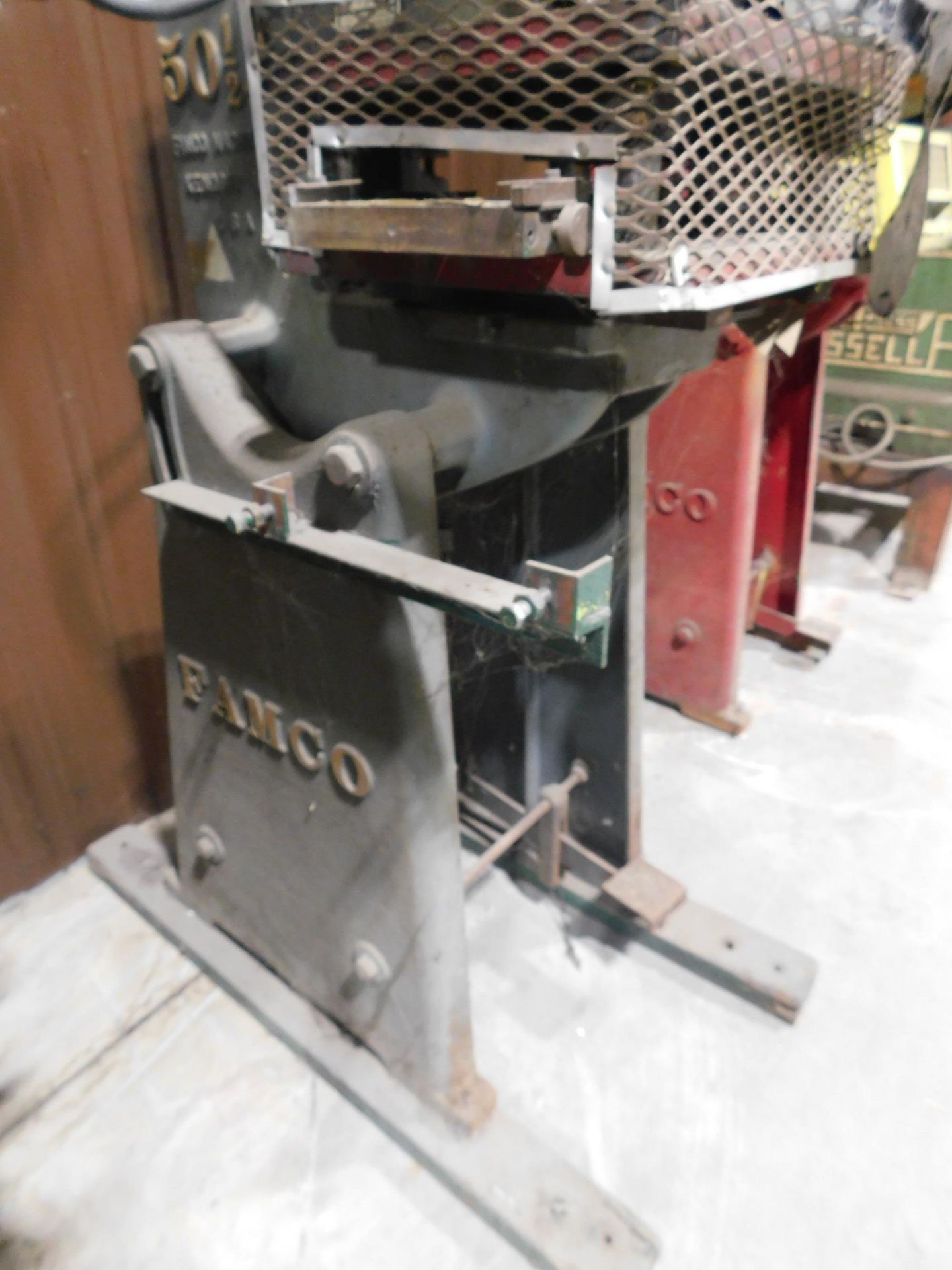 Famco Model 50 1/2A Punch Press, SN P-D7UUU61 - Image 5 of 7