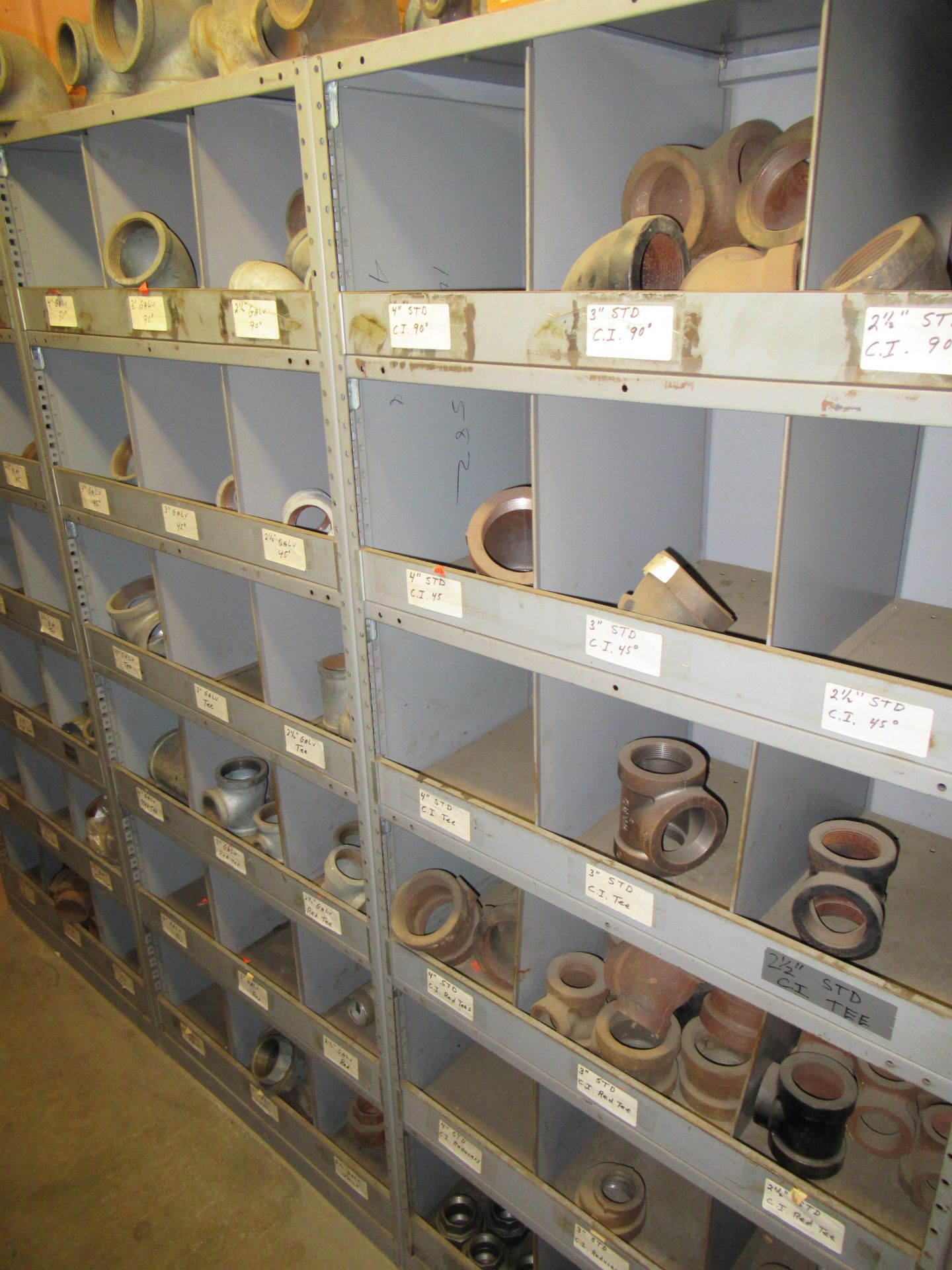 Contents of (4) Sections of Metal Shelving - Image 3 of 7