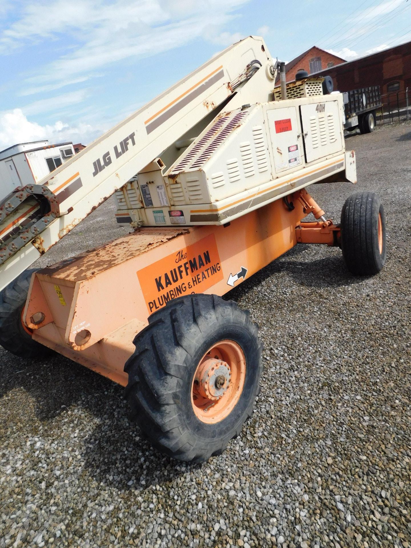 JLG Model 40H Boom Lift, SN 005406-0300017691, New in 1993, 2 WD, 40' Max Platform Height, 1,000 lb. - Image 5 of 16