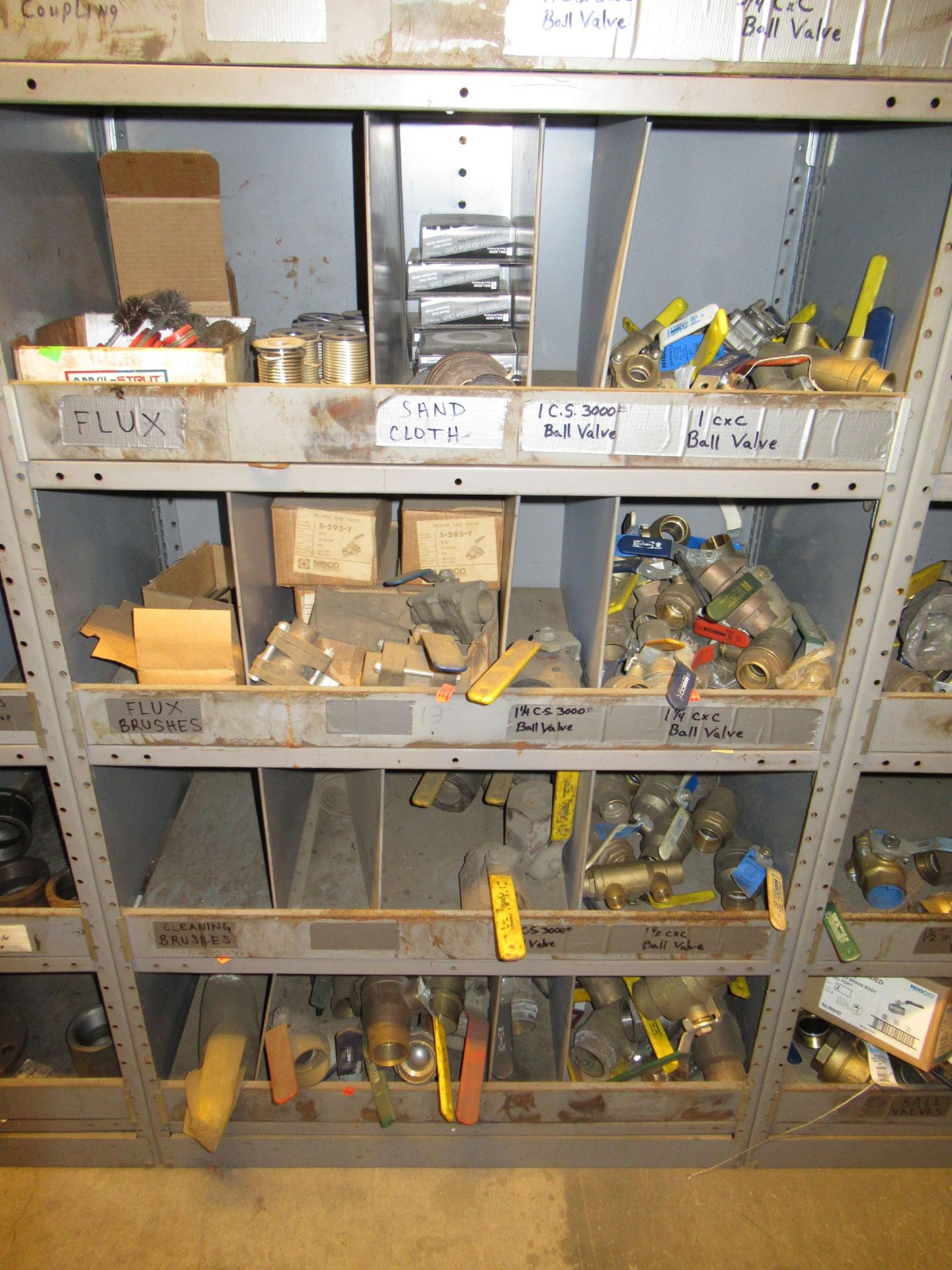 Contents of (4) Sections of Metal Shelving - Image 4 of 7