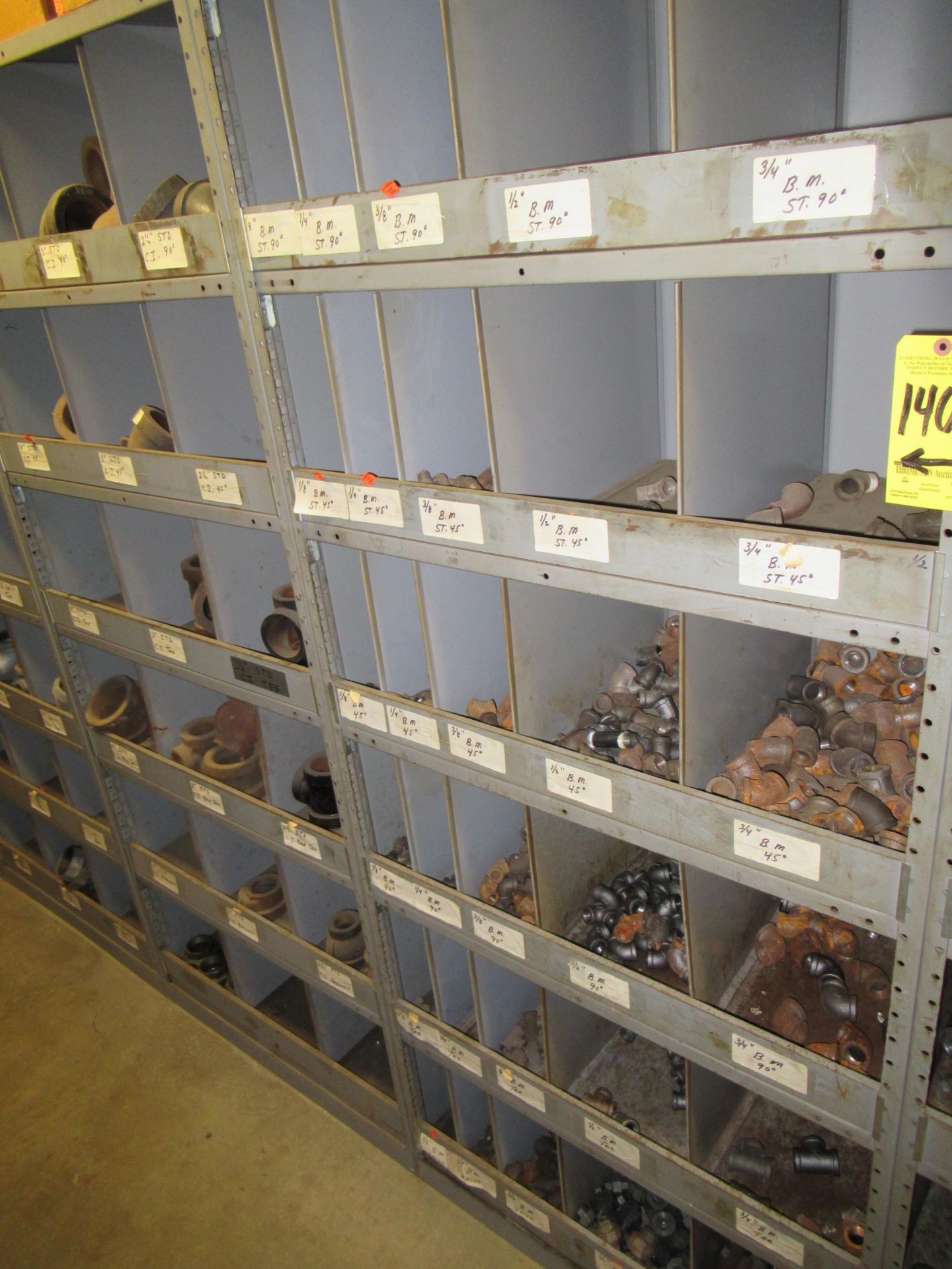 Contents of (4) Sections of Metal Shelving - Image 2 of 7