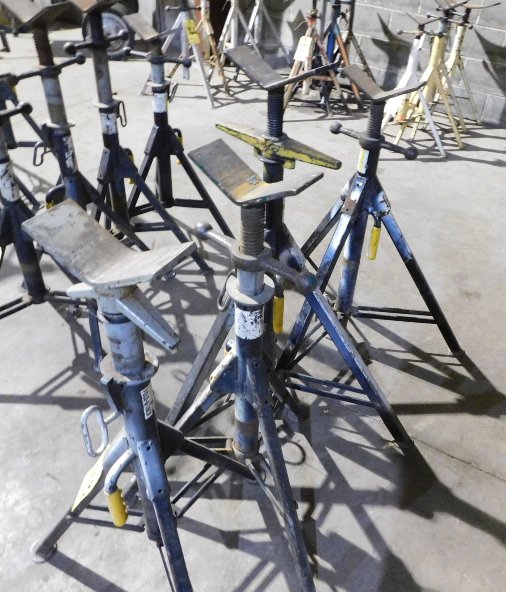 (4) Pipe Support Stands