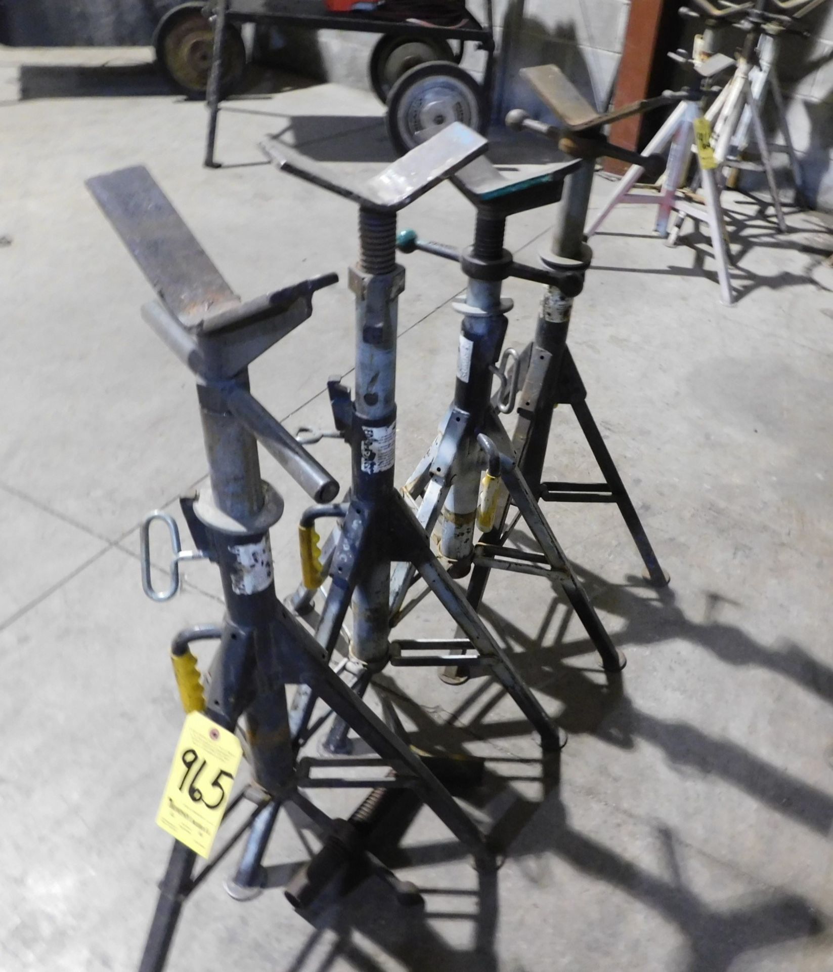(4) Pipe Support Stands