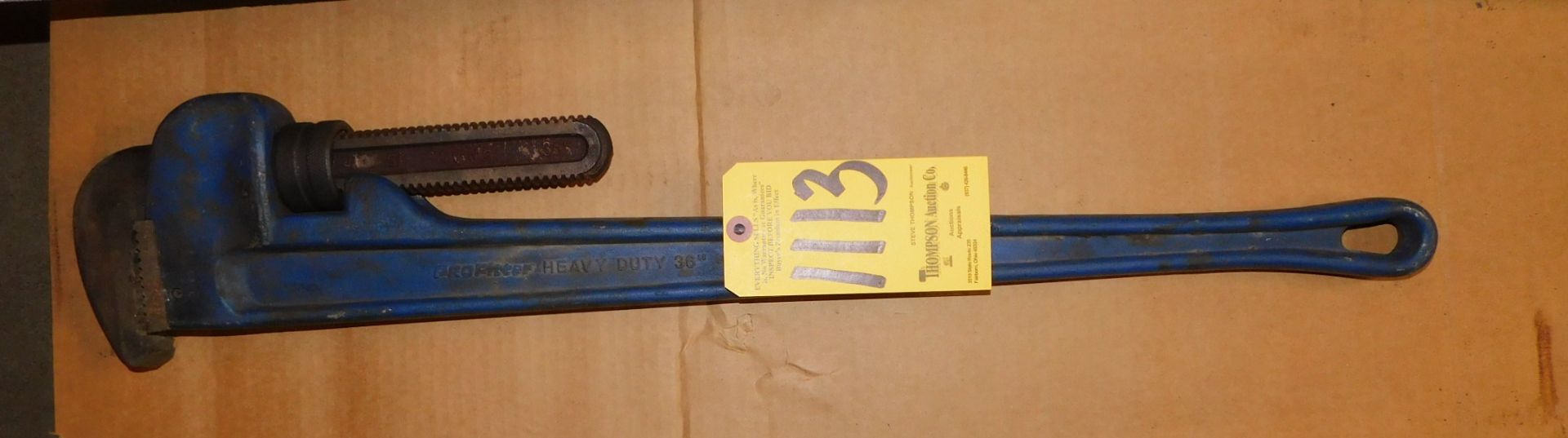 Pro Fitter Aluminum 36" Pipe Wrench