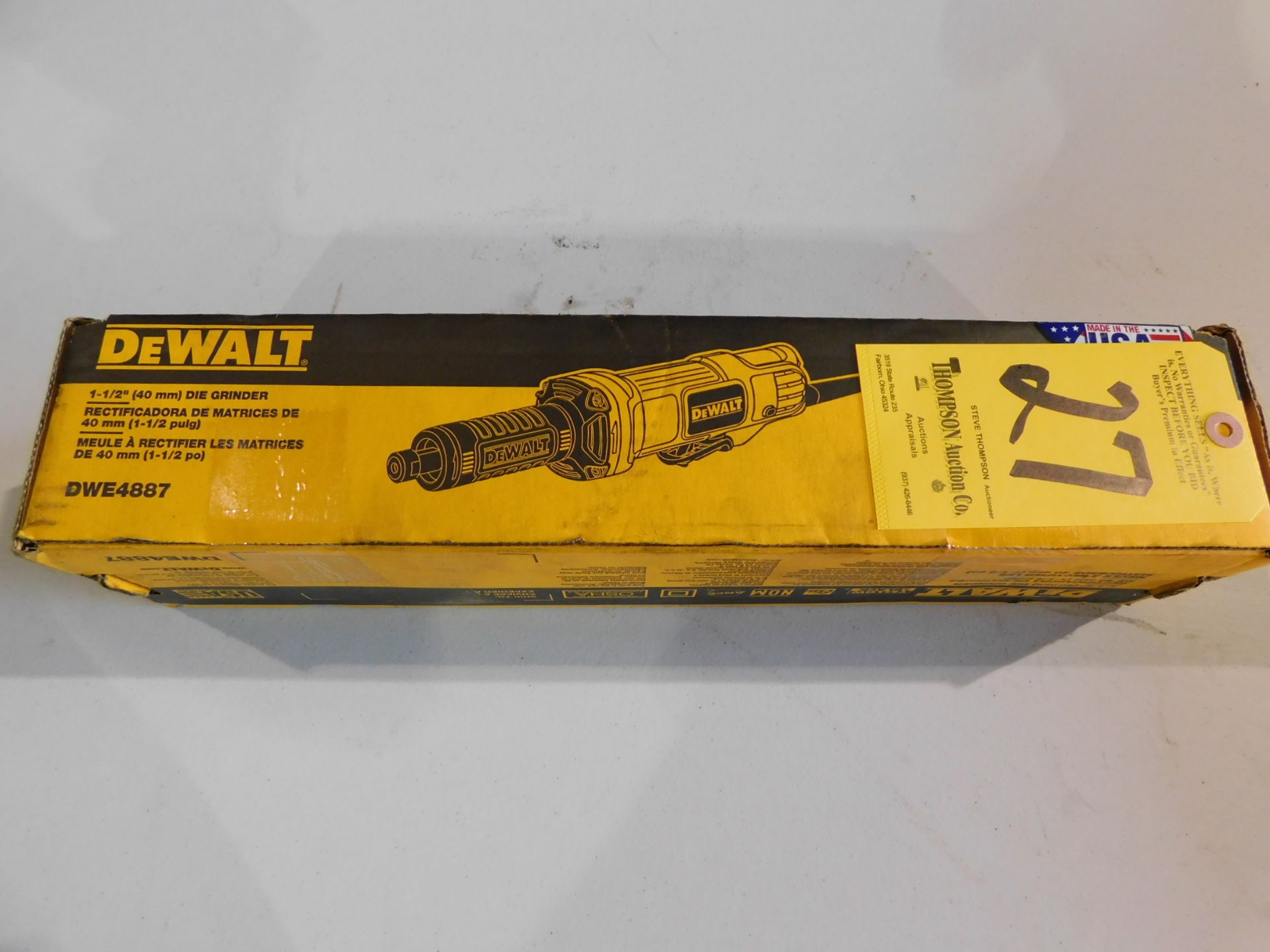 New Dewalt DWE4887 Die Grinder