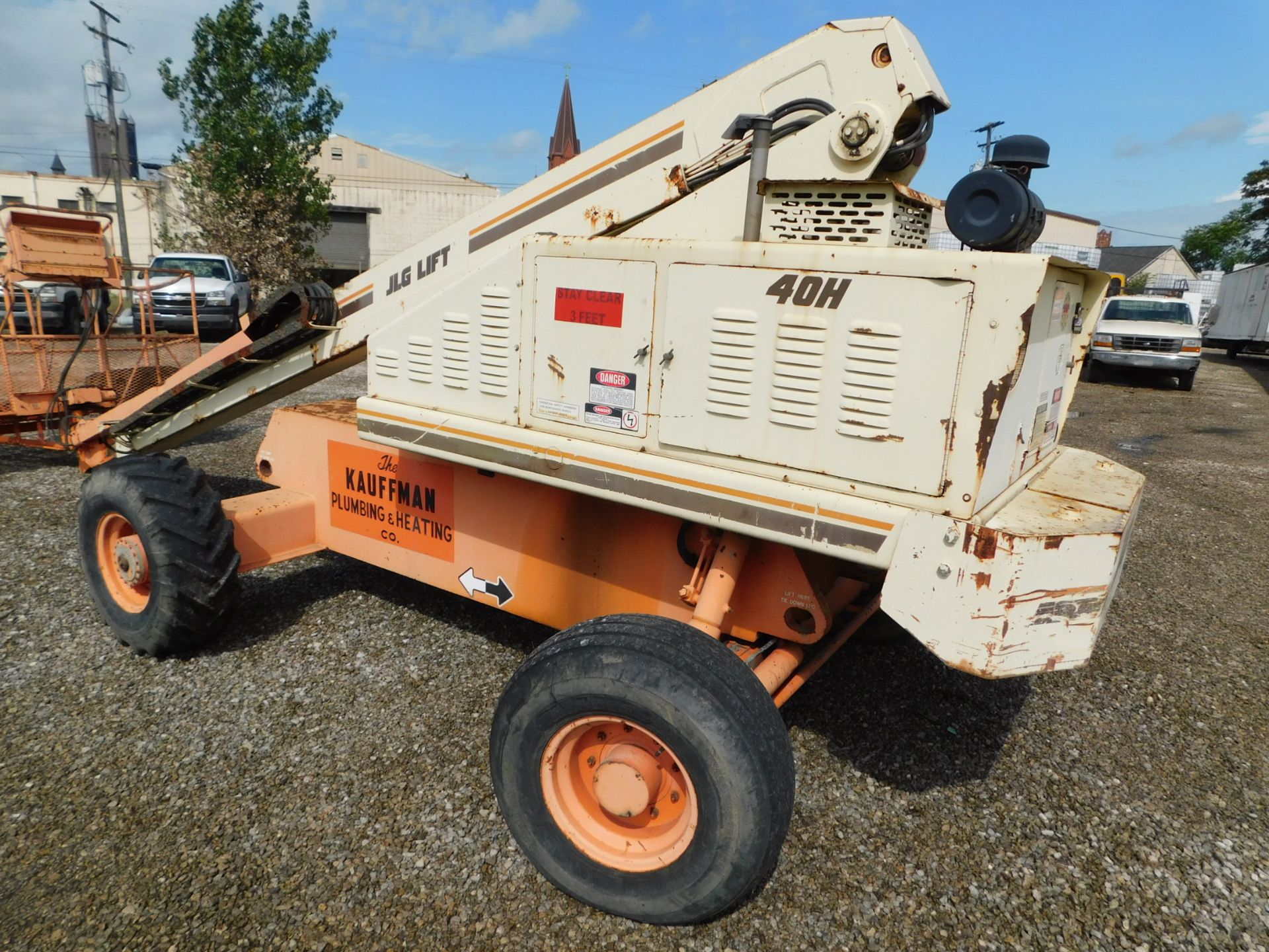 JLG Model 40H Boom Lift, SN 005406-0300017691, New in 1993, 2 WD, 40' Max Platform Height, 1,000 lb. - Image 4 of 16