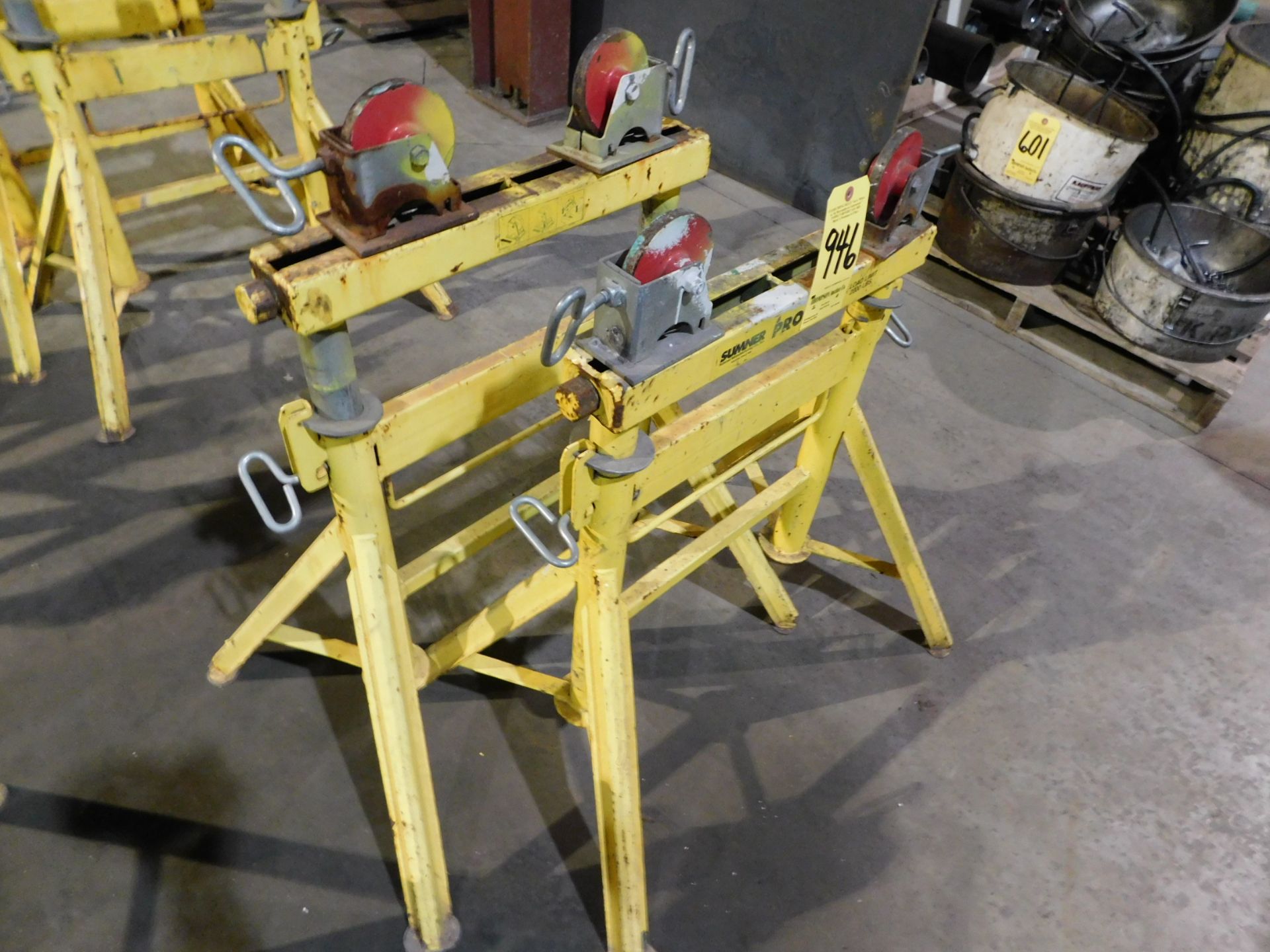 (2) Roller Support Stands