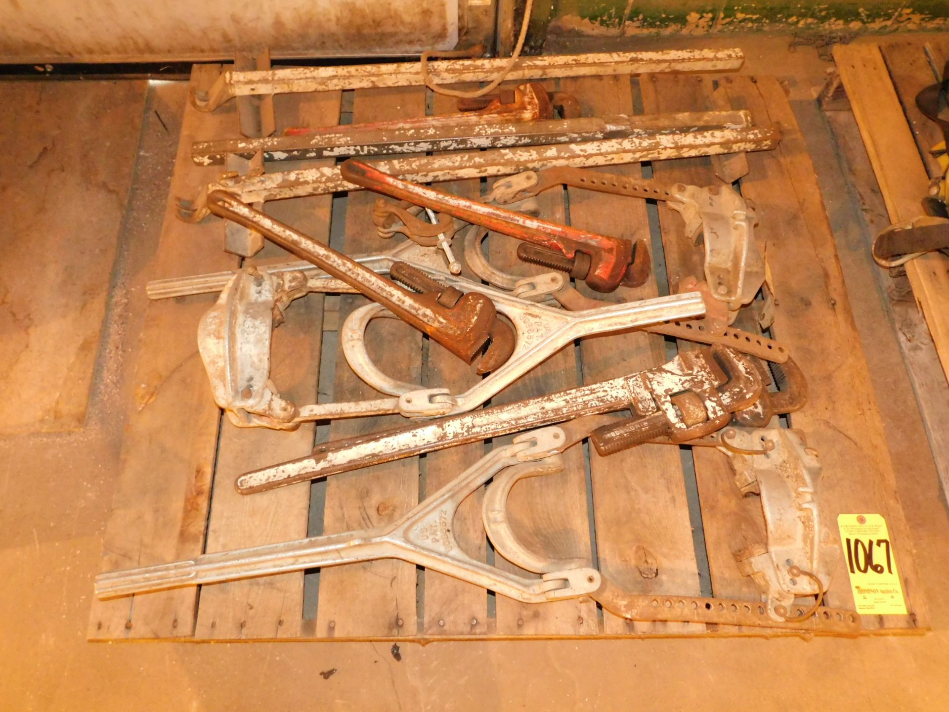 Pipe Wrenches and Pipe Handling Tools-Skid Lot