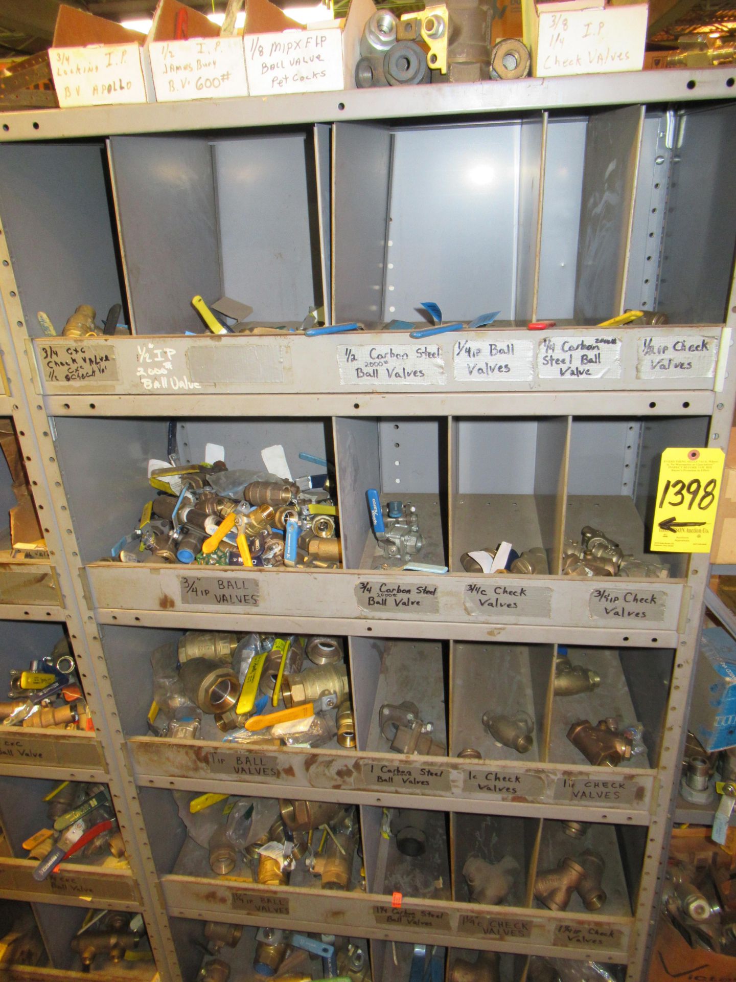 Contents of (4) Sections of Metal Shelving - Image 2 of 7