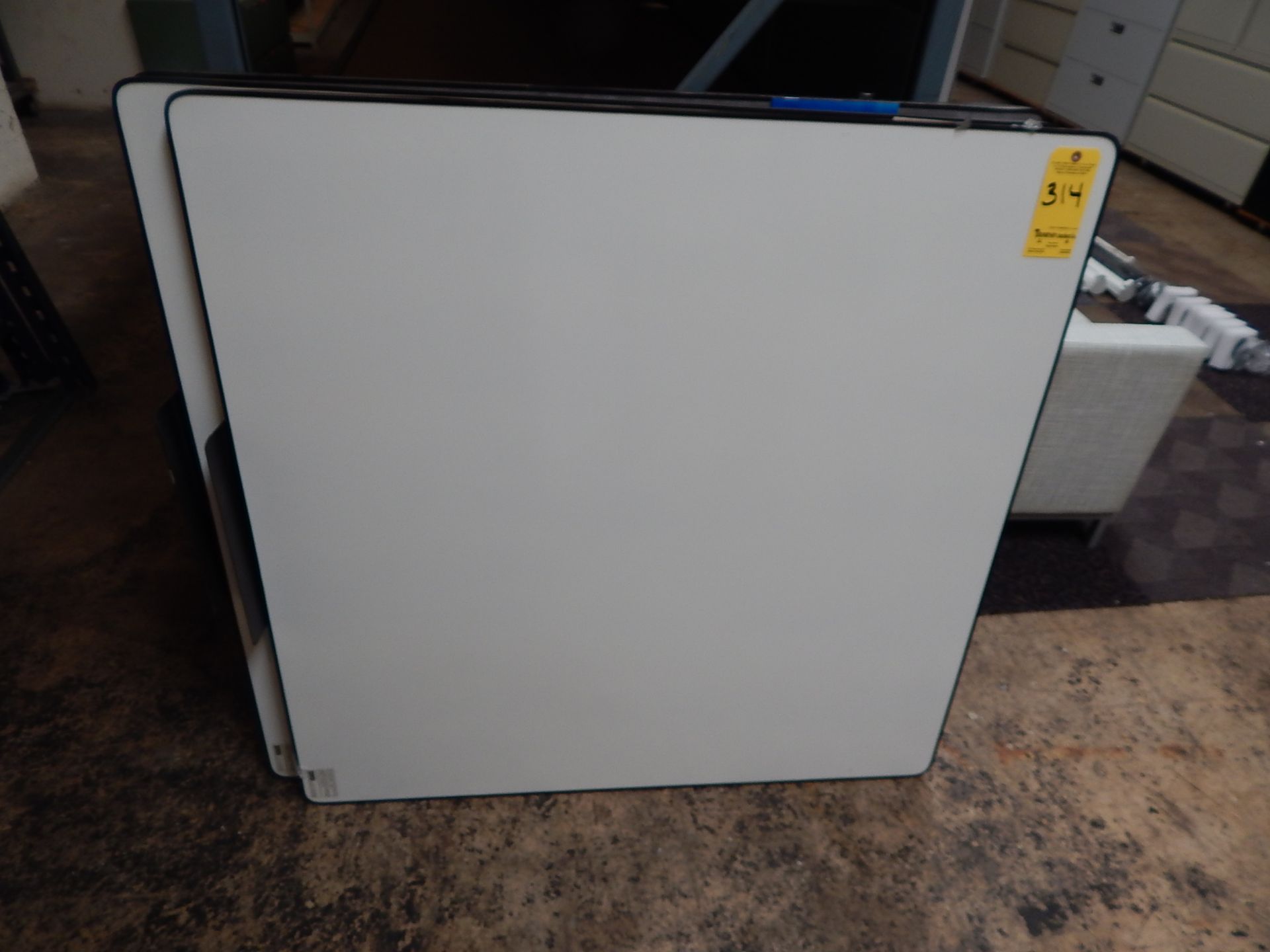 (3) 48" Square White Boards