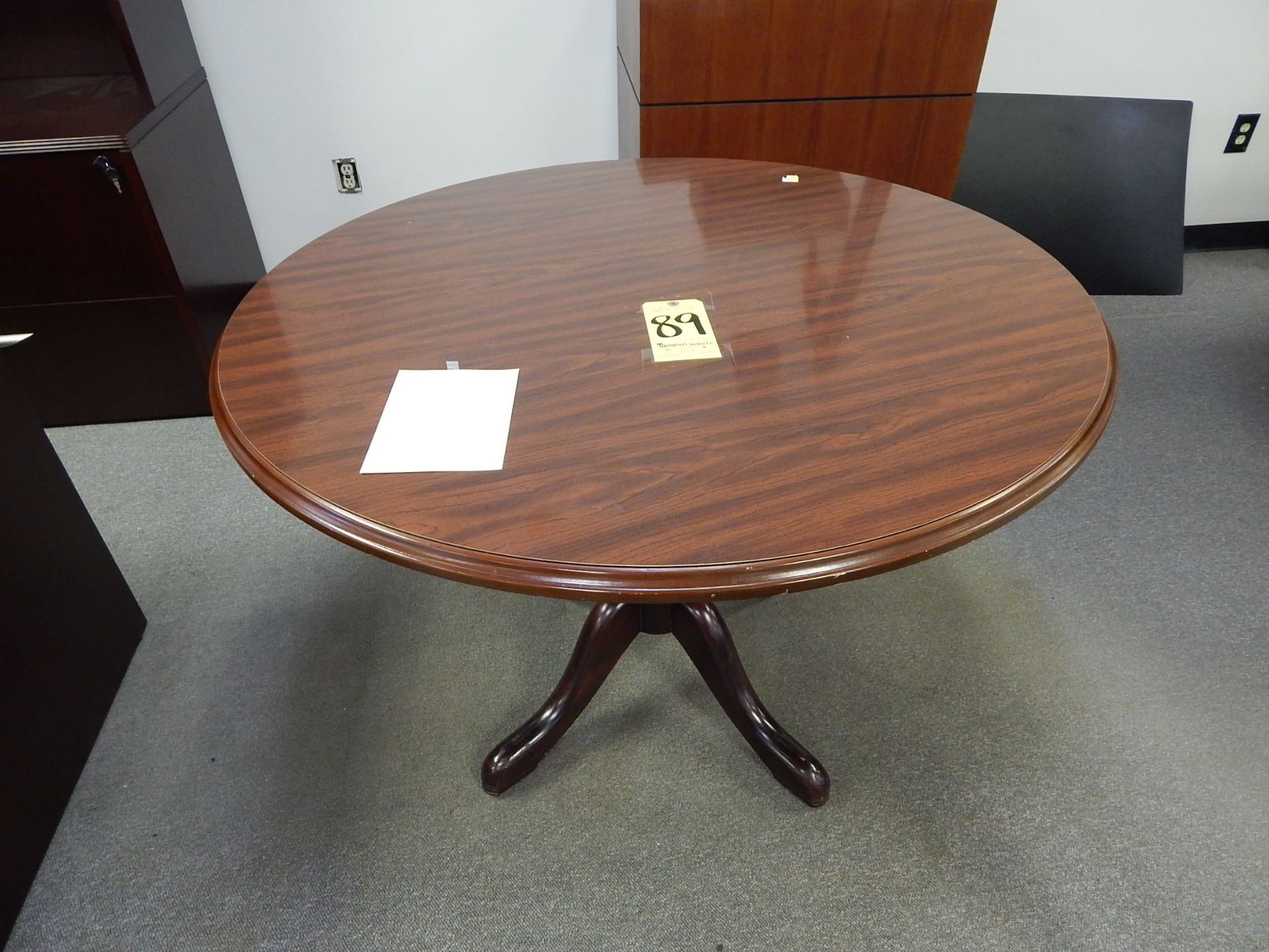 Kimball 42" Round Wood Table