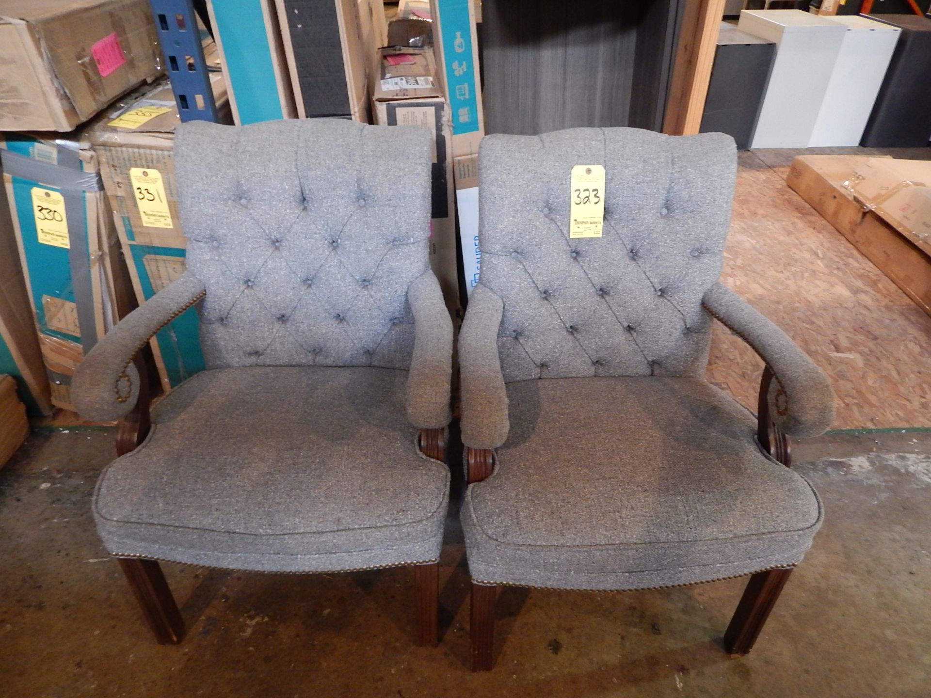 (2) Upholstered Side Chairs