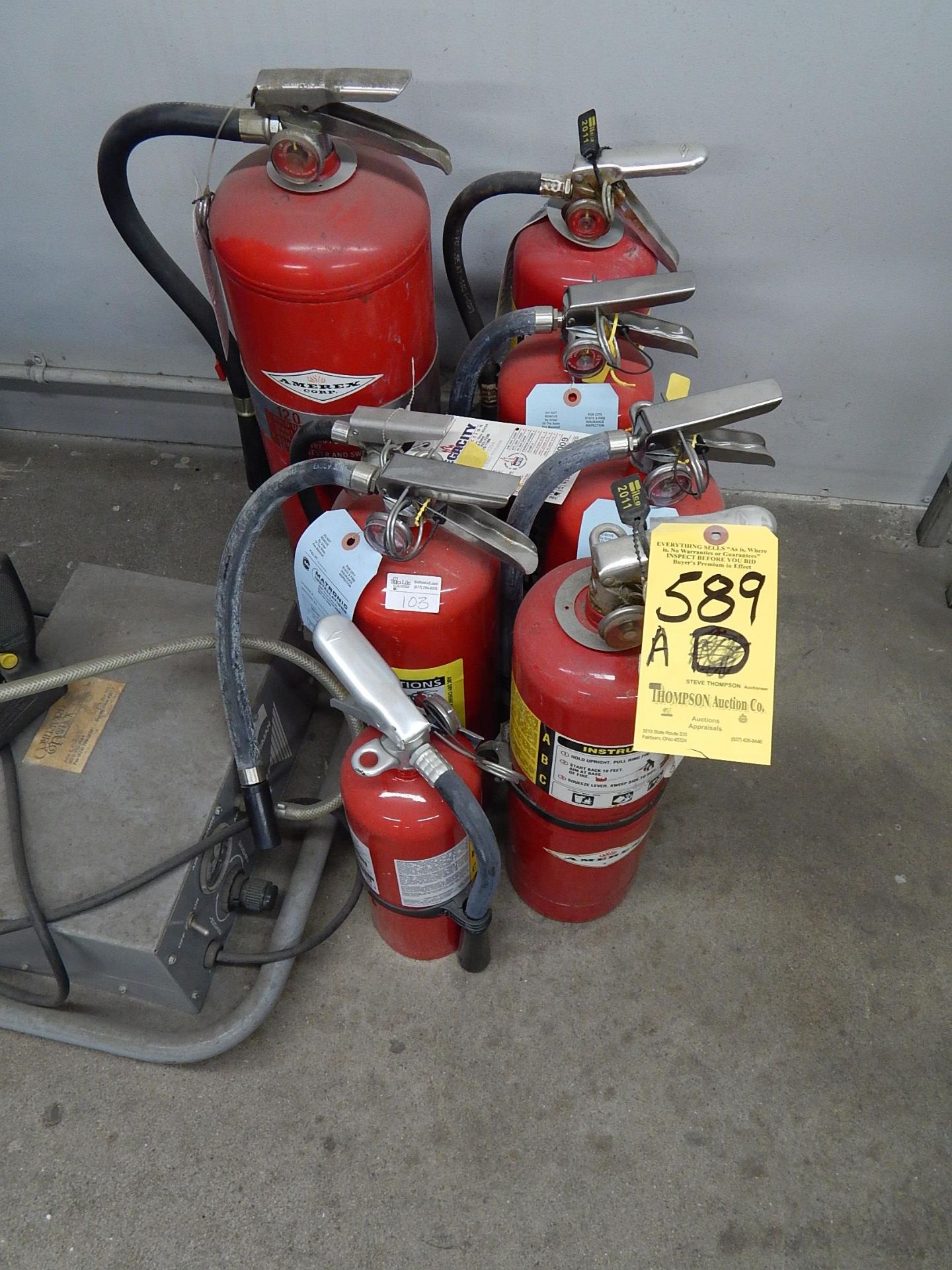 (8) Fire Extinguishers