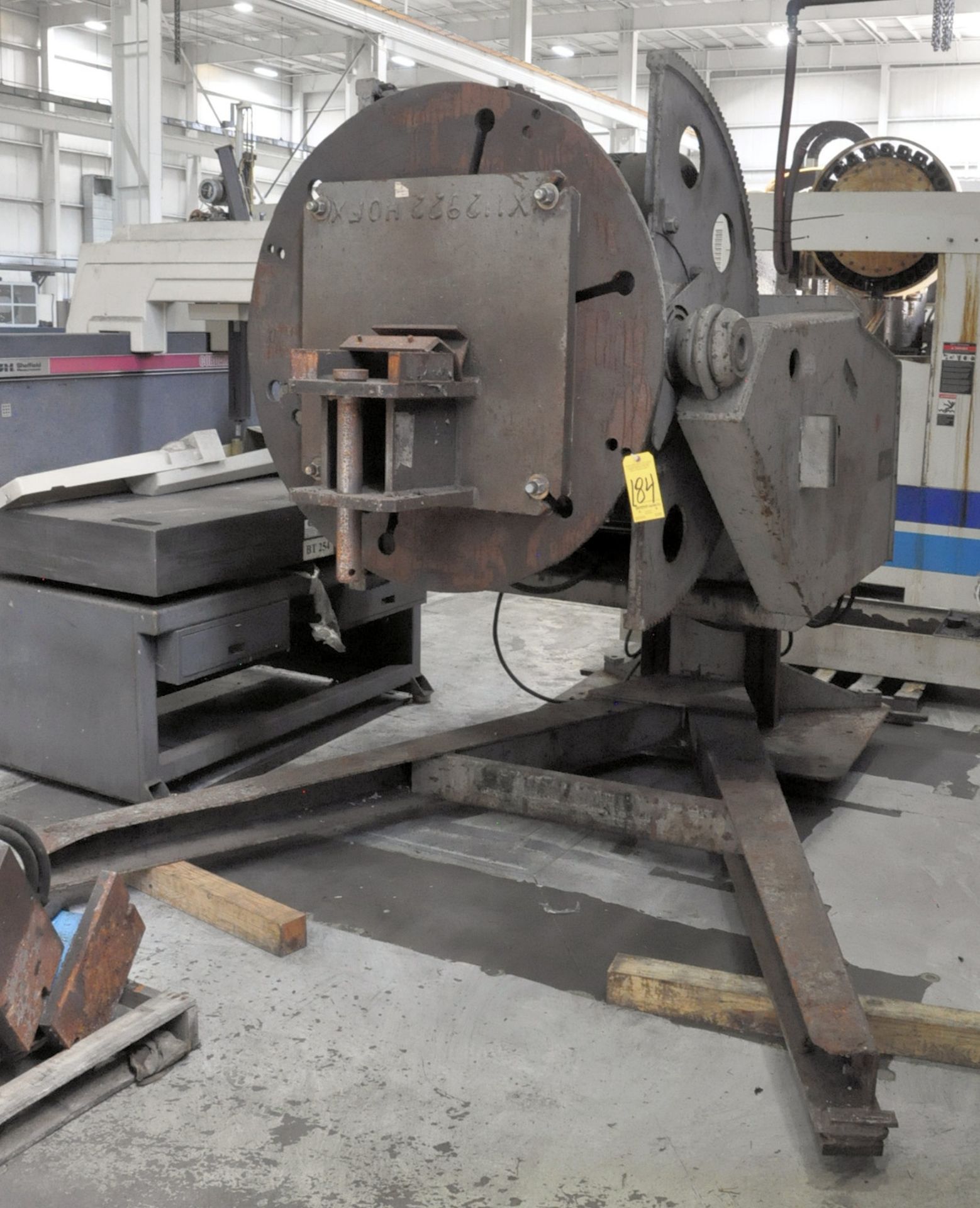 Worthington Size 60, 6000-Lbs. x 48" Motorized Welding Positioner,s /n 37308984, Loading Fee