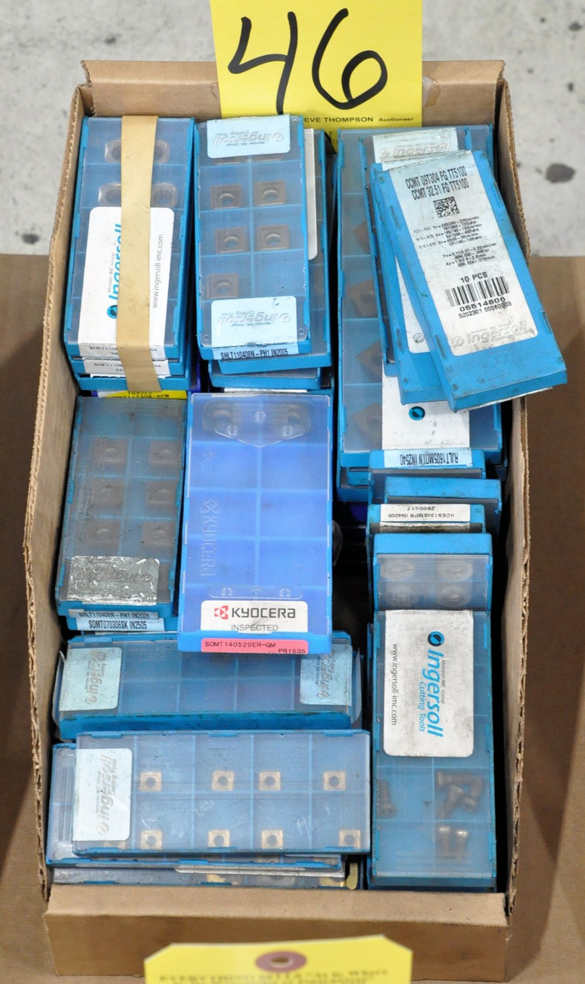 Lot-Packaged Carbide Inserts in (1) Box