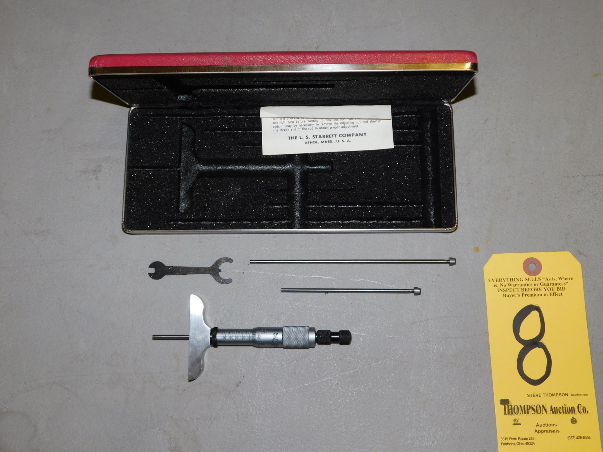 Starrett No. 440 Depth Micrometer