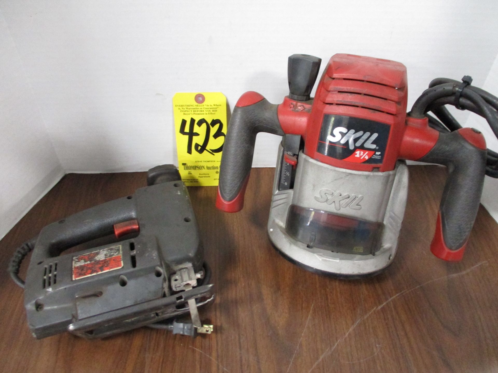 Skil Router and Skil Jig Saw