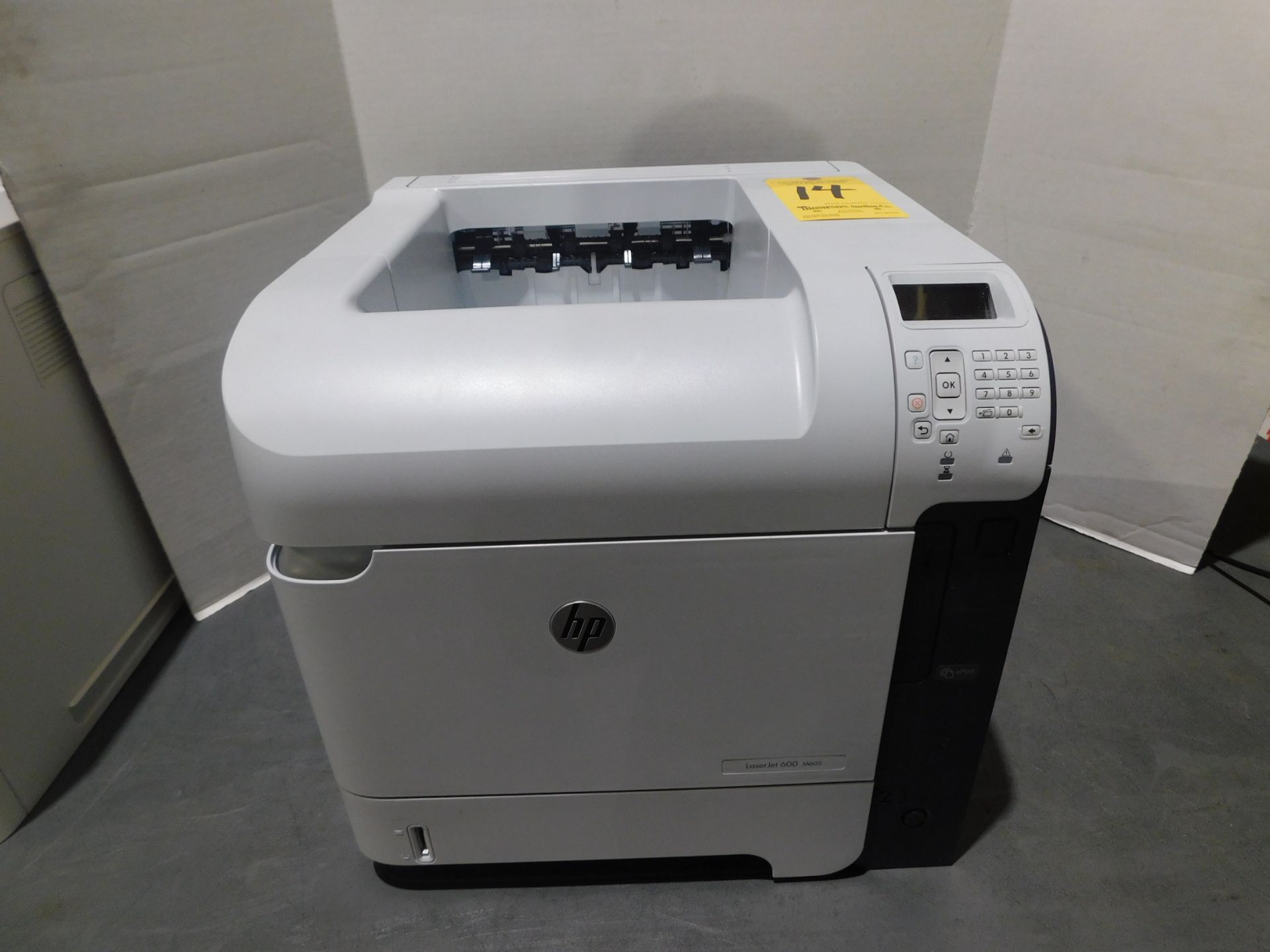 HP Laser Jet 600/M603 Printer, SN JPCCG2C154