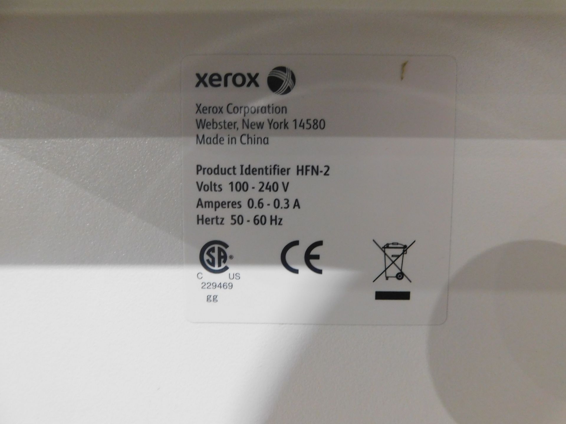 Xerox Work Centre 7845 Multifunction Color Copier/Printer, SN MX4345286, with Collator, Total - Image 15 of 16