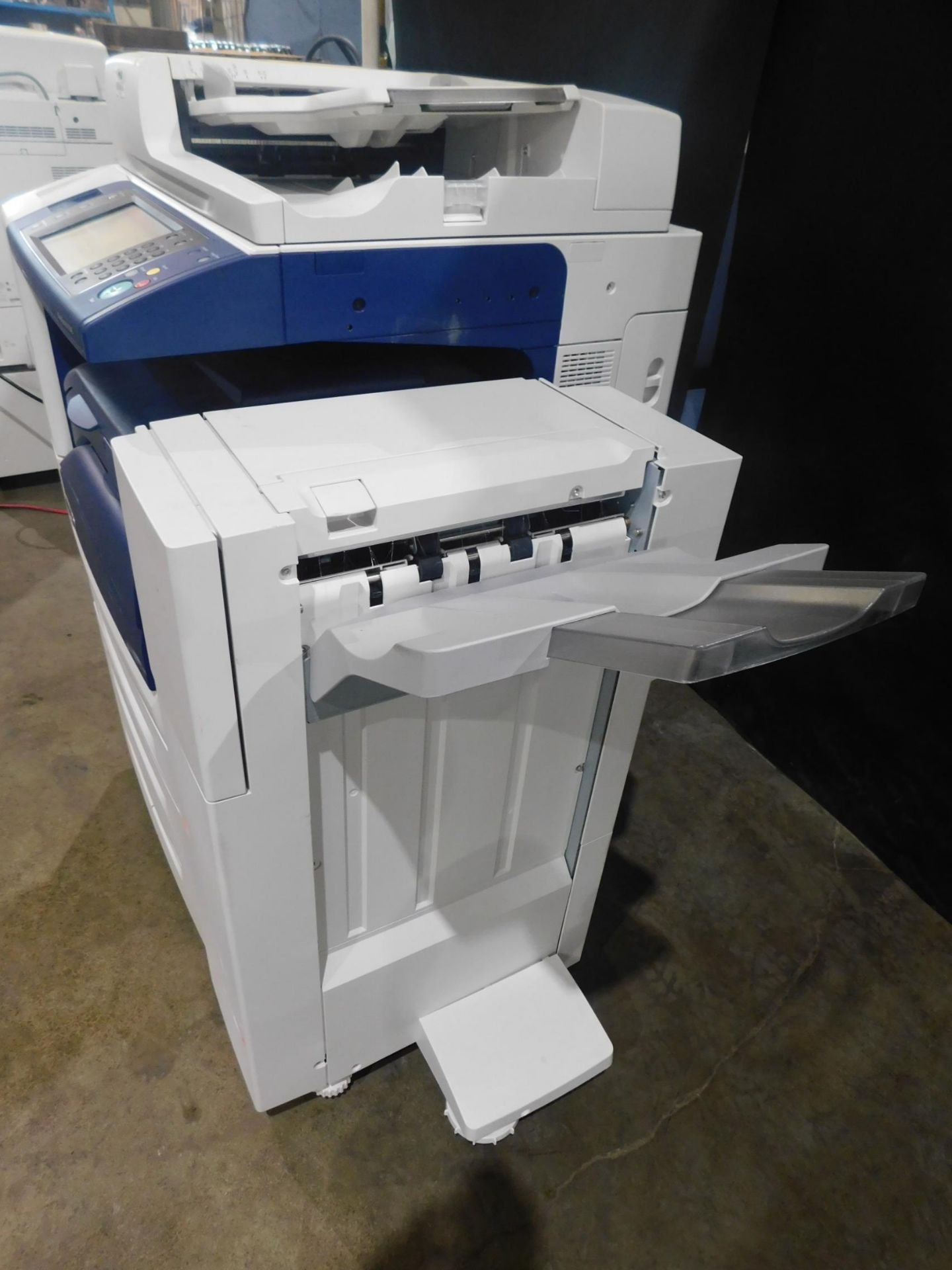 Xerox Work Centre 7845 Multifunction Color Copier/Printer, SN MX4345286, with Collator, Total - Image 4 of 16