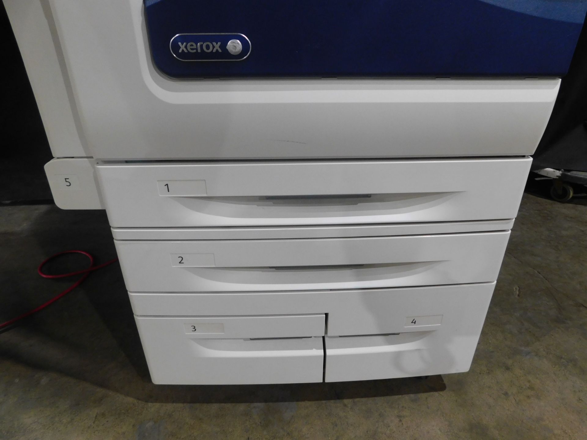 Xerox Work Centre 7845 Multifunction Color Copier/Printer, SN MX4734146, Total Impressions: 376,162, - Image 8 of 10